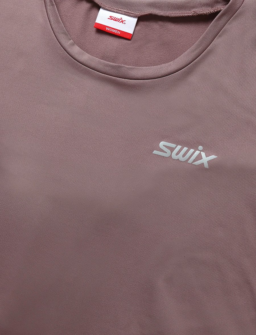 Swix - Pace NTS Short Sleeve Baselayer Top W - 80953-light plum - 2