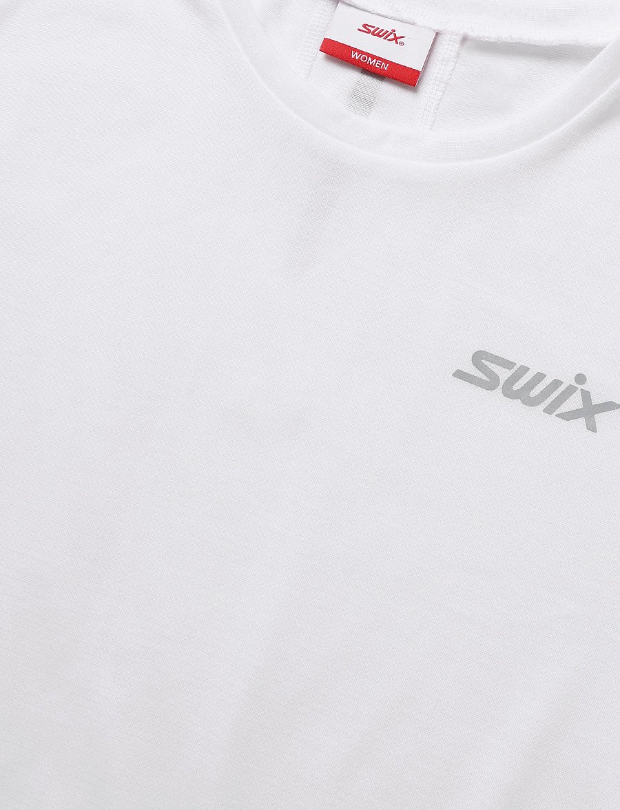 Swix - Pace Short Sleeve W - t-shirts - 00000-bright white - 2