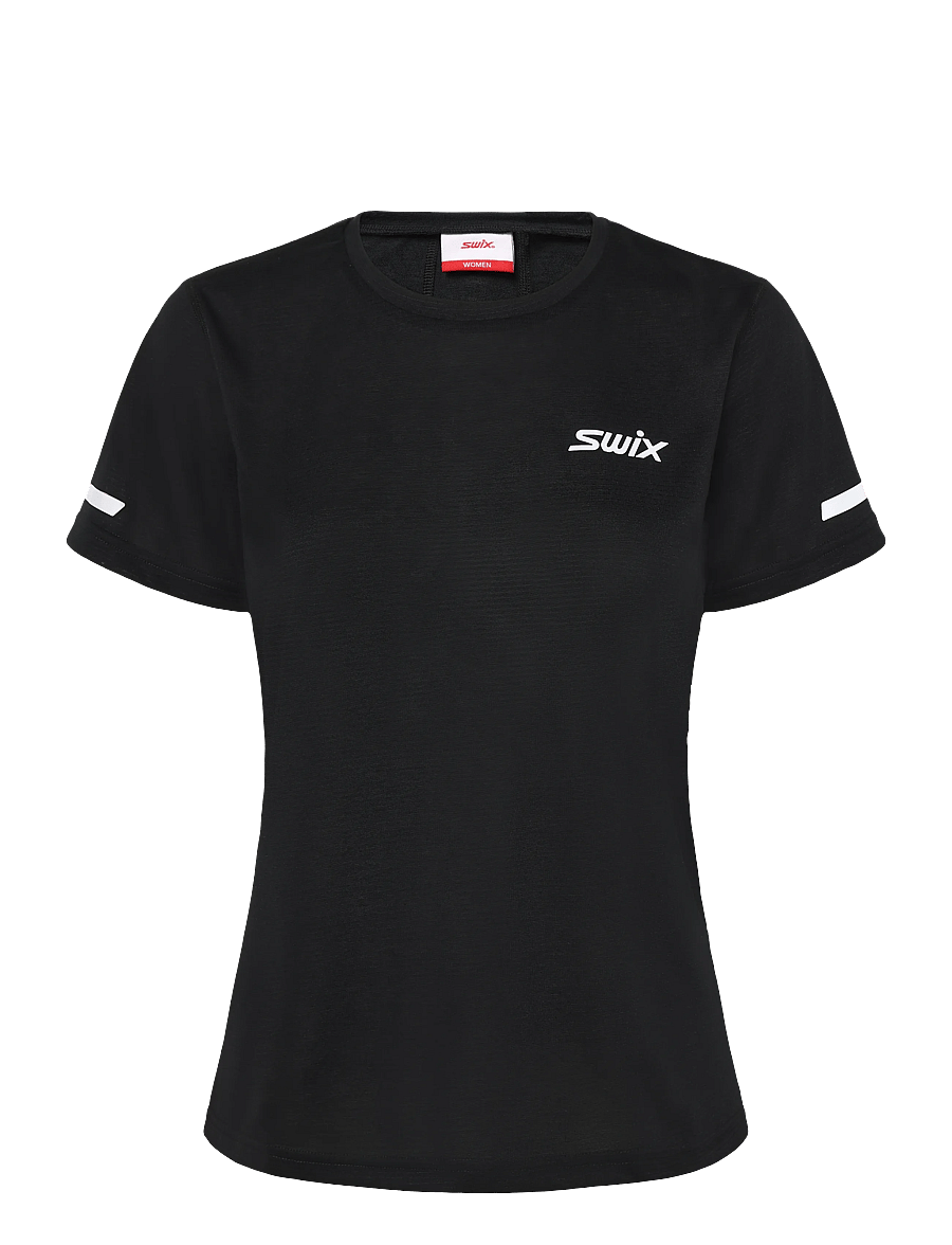 Swix - Pace Short Sleeve W - t-särgid - 10000-black - 0