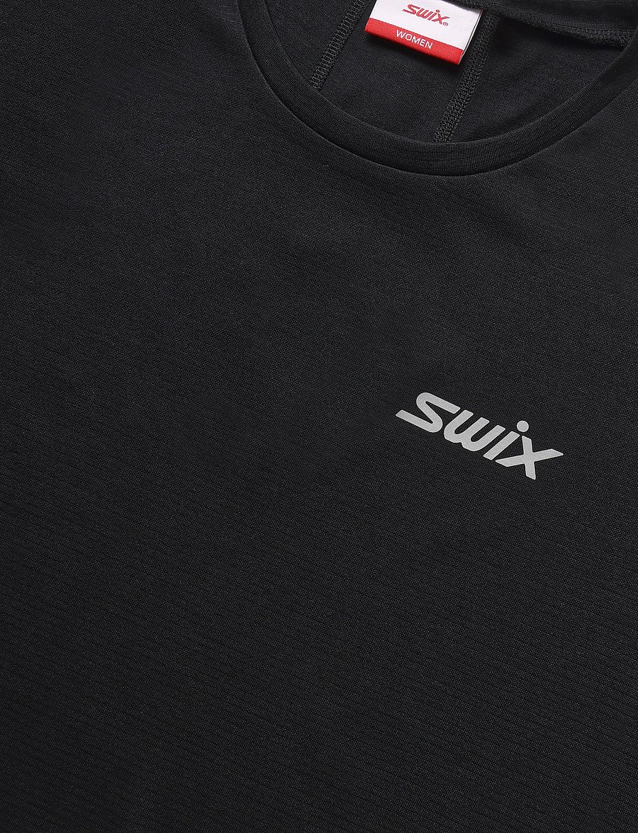 Swix - Pace Short Sleeve W - t-särgid - 10000-black - 2