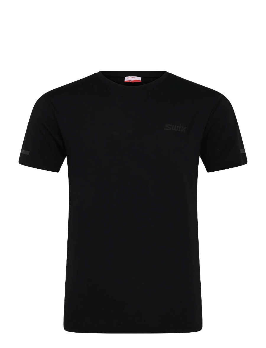 Swix - Pace Short Sleeve M - t-shirts - 10000-black - 0