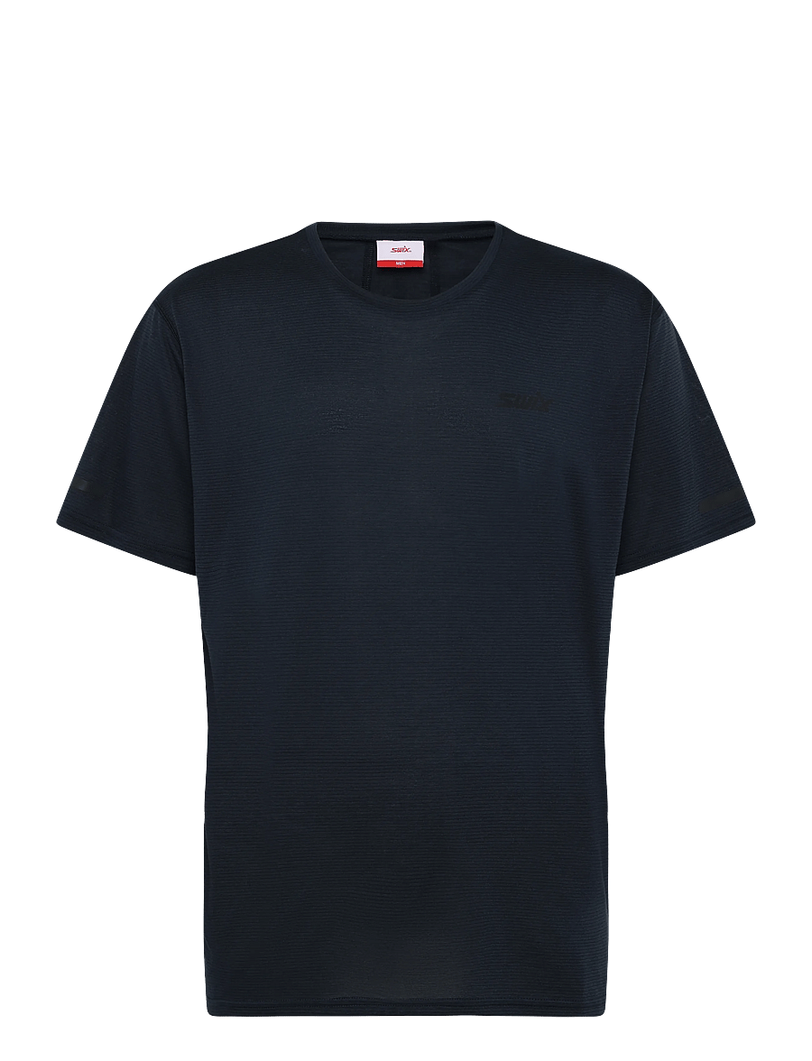 Swix - Pace Short Sleeve M - t-shirts - 75100-dark navy - 0