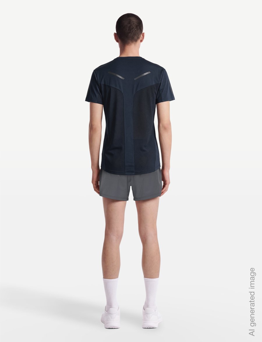 Swix - Pace NTS Short Sleeve Baselayer Top M - funktionsunterwäsche - oberteile - 75100-dark navy - 4