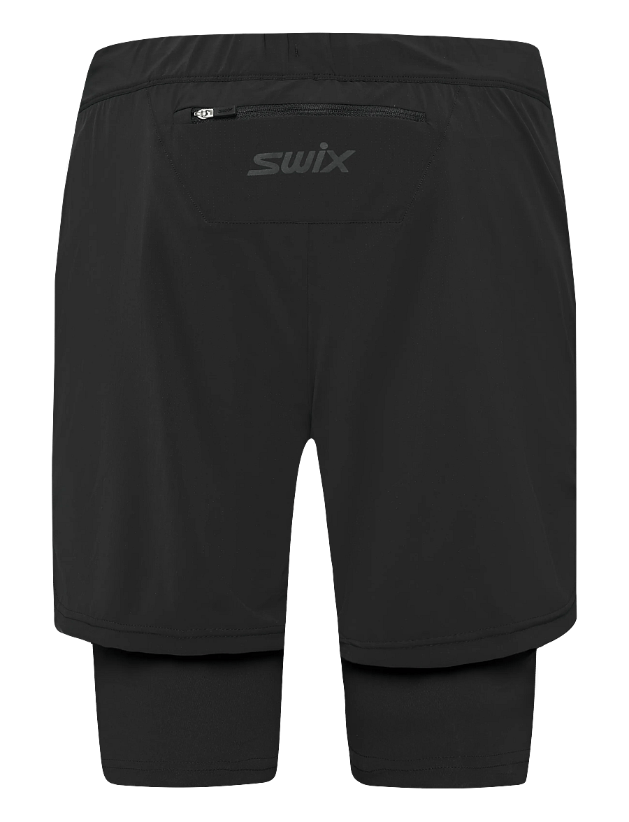 Swix - Pace Hybrid Shorts M - löparshorts - 10000-black - 1