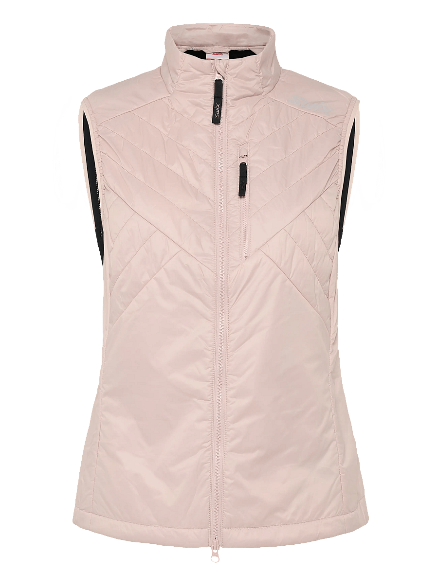 Swix - Pace Insulated Vest W - ytterkläder - 97100-peach whip - 0