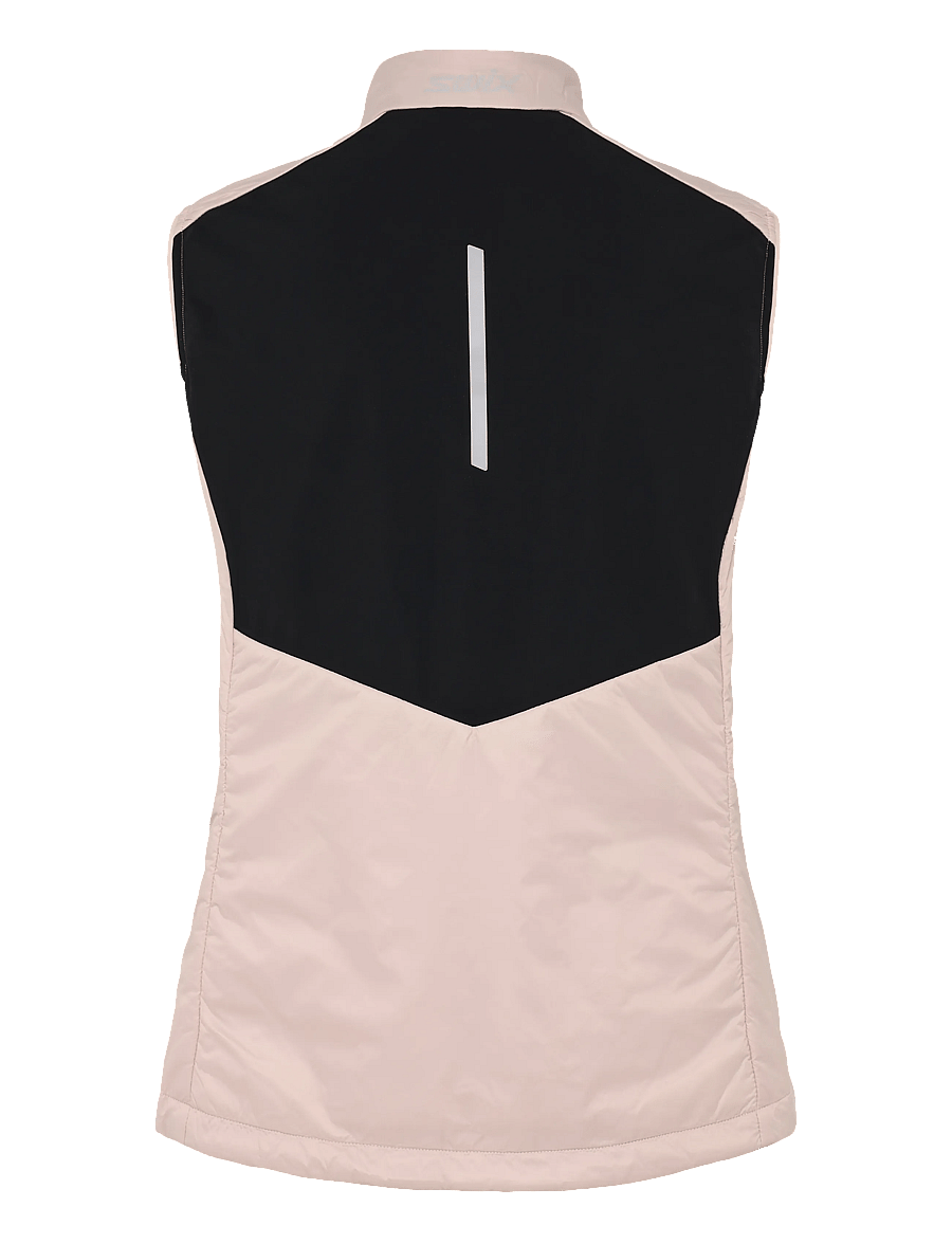 Swix - Pace Insulated Vest W - ytterkläder - 97100-peach whip - 1