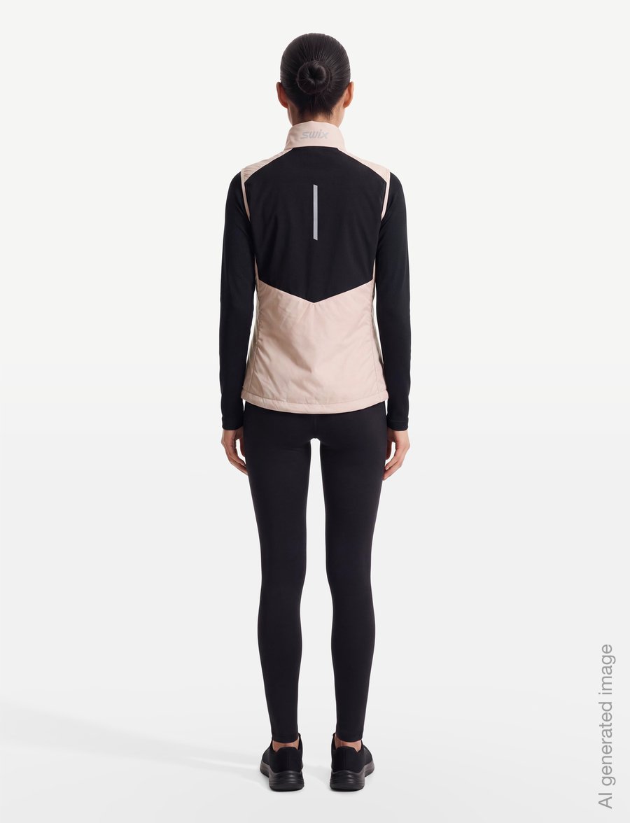 Swix - Pace Insulated Vest W - 97100-peach whip - 4