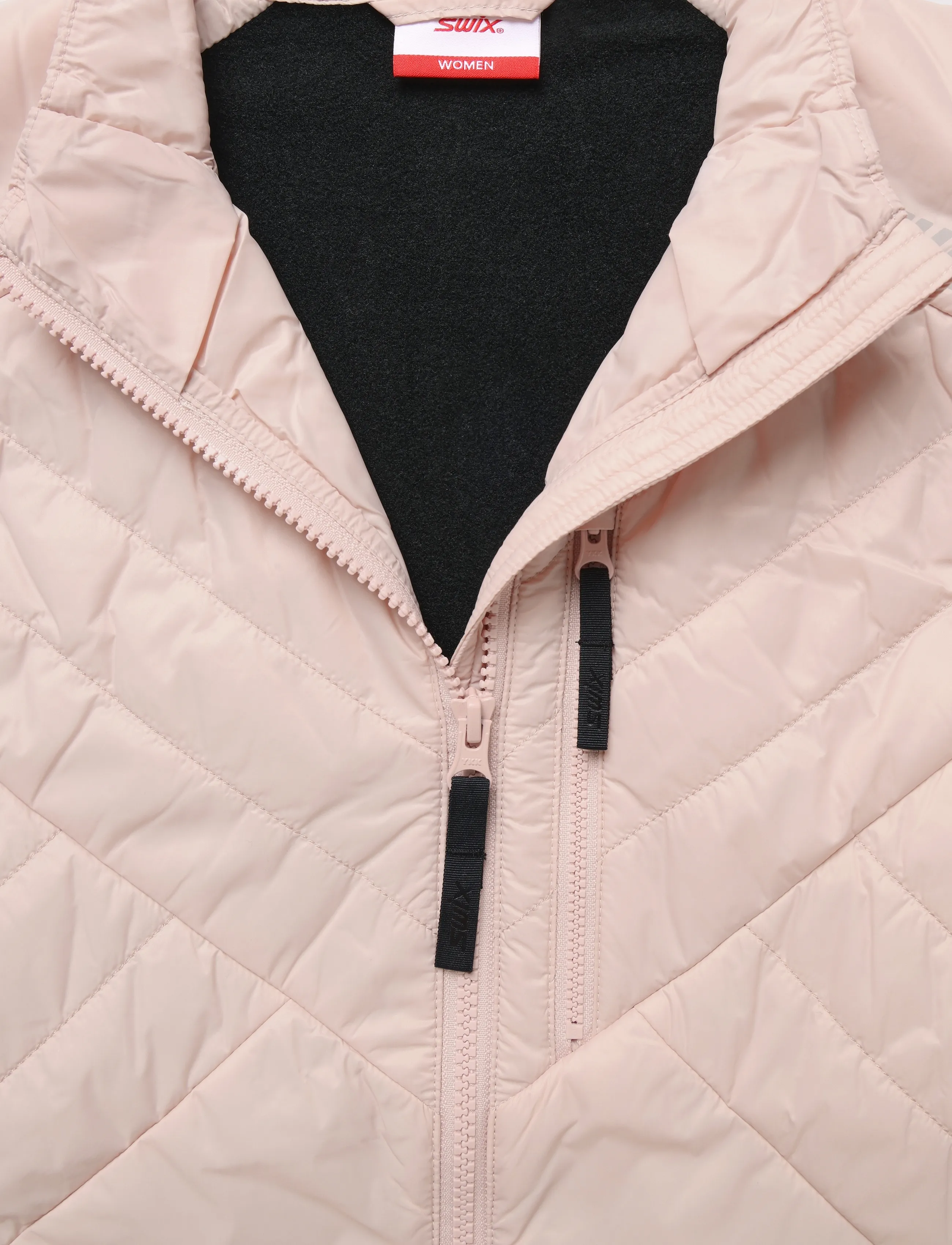 Swix - Pace Insulated Vest W - 97100-peach whip - 2