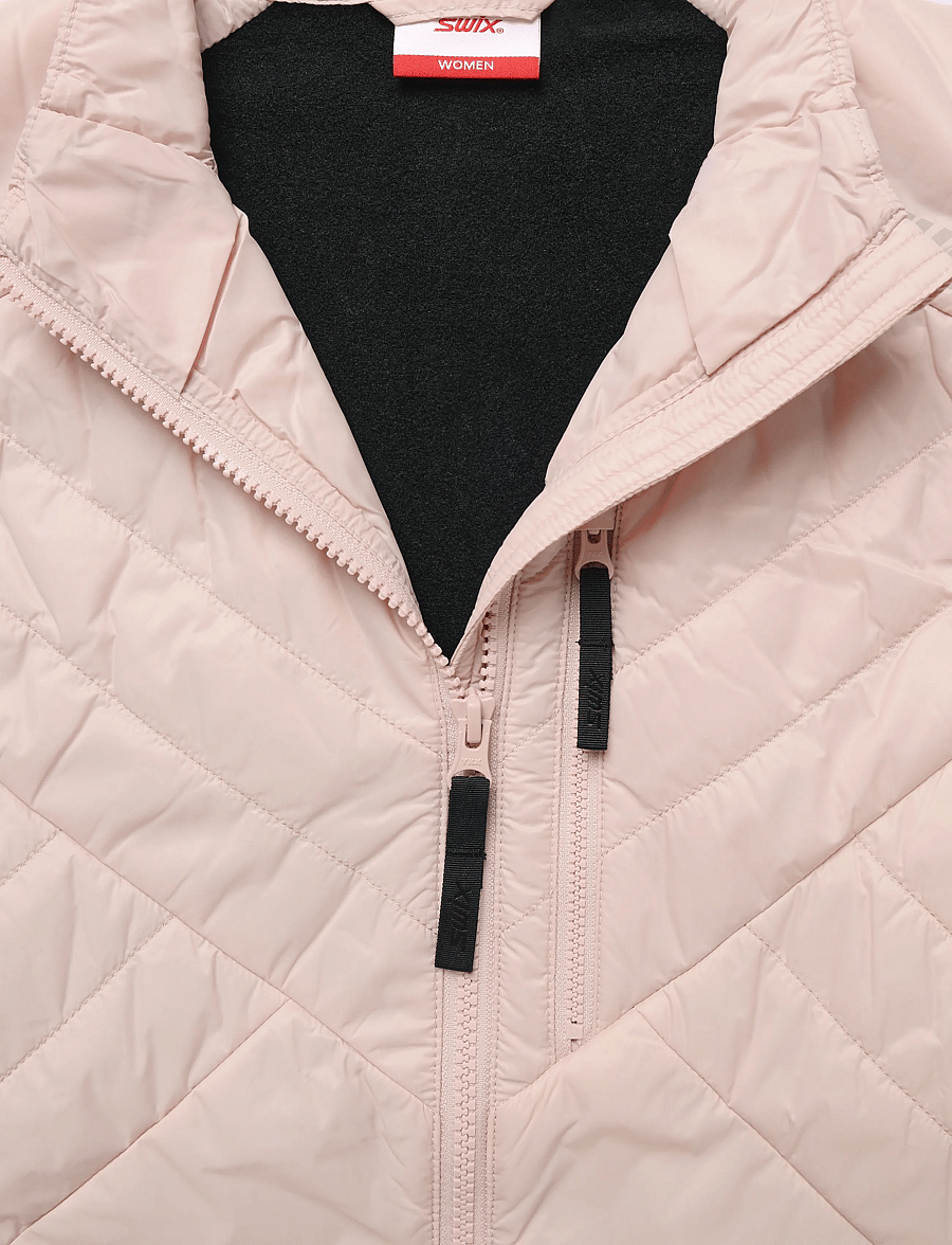 Swix - Pace Insulated Vest W - ytterkläder - 97100-peach whip - 2