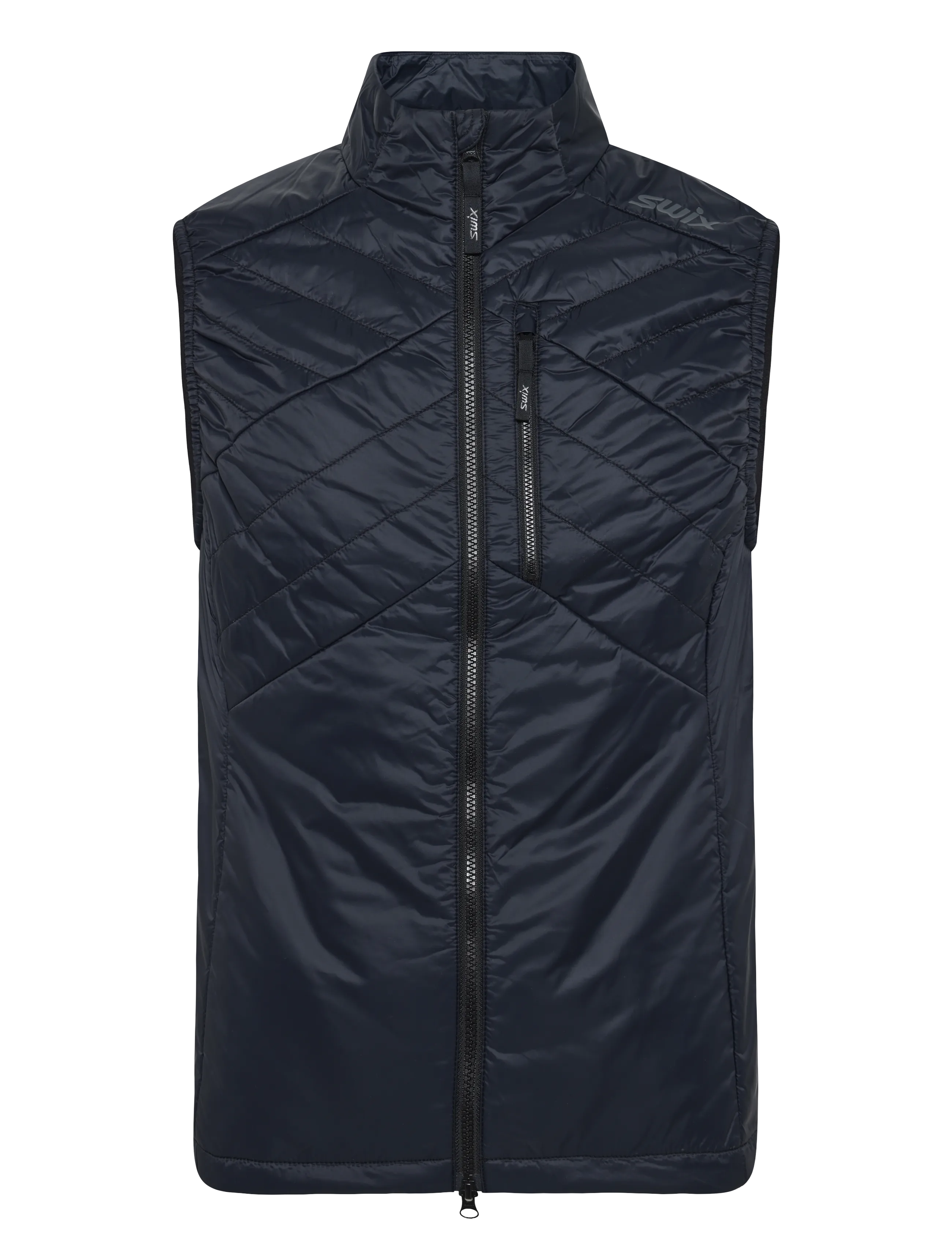 Swix Pace Insulated Vest M, S, Black, Sport Overtøj > Sport Veste, Herre