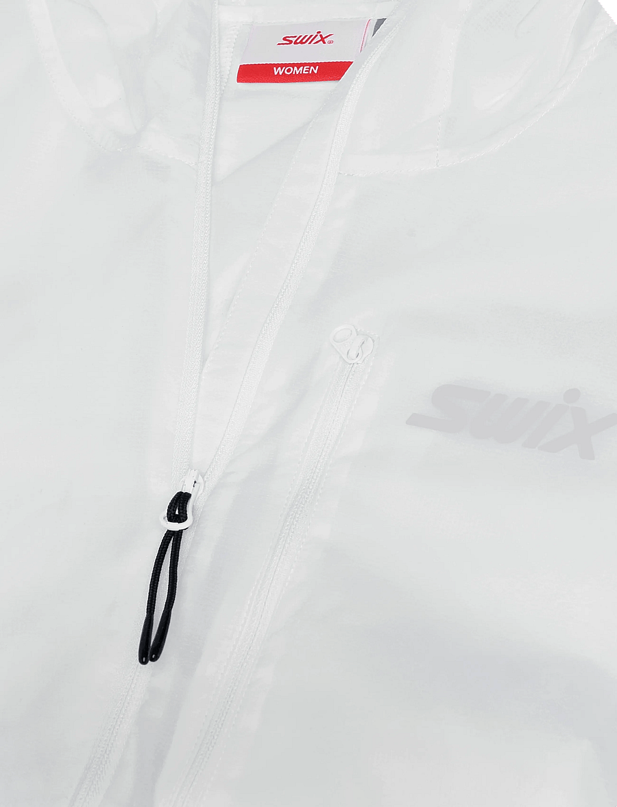 Swix - Pace Wind Light Hooded Jacket W - 00000-bright white - 2