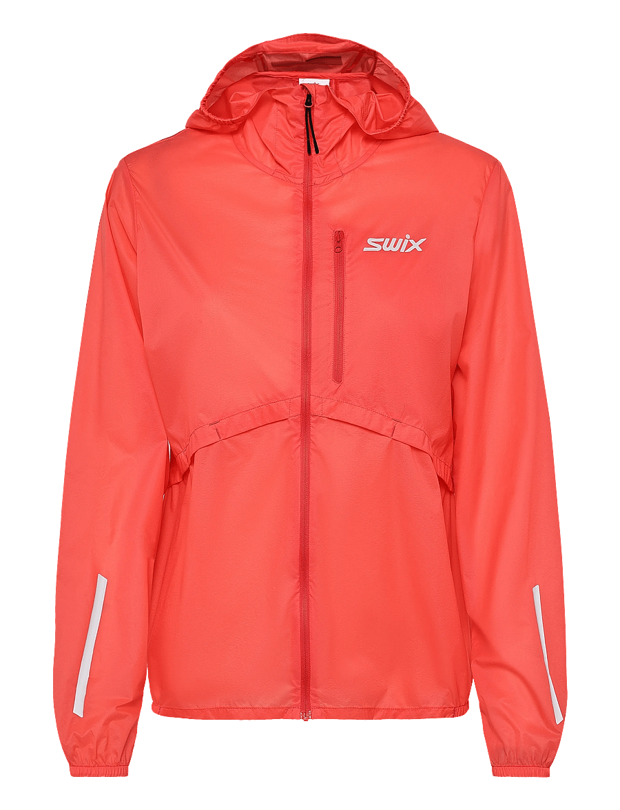 Swix - Pace Wind Light Hooded Jacket W - trainingsjacken - 91002-cayenne - 0