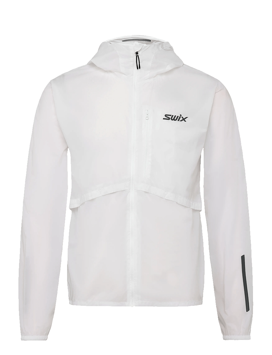 Swix - Pace Wind Light Hooded Jacket M - friluftsjakker - 00000-bright white - 0