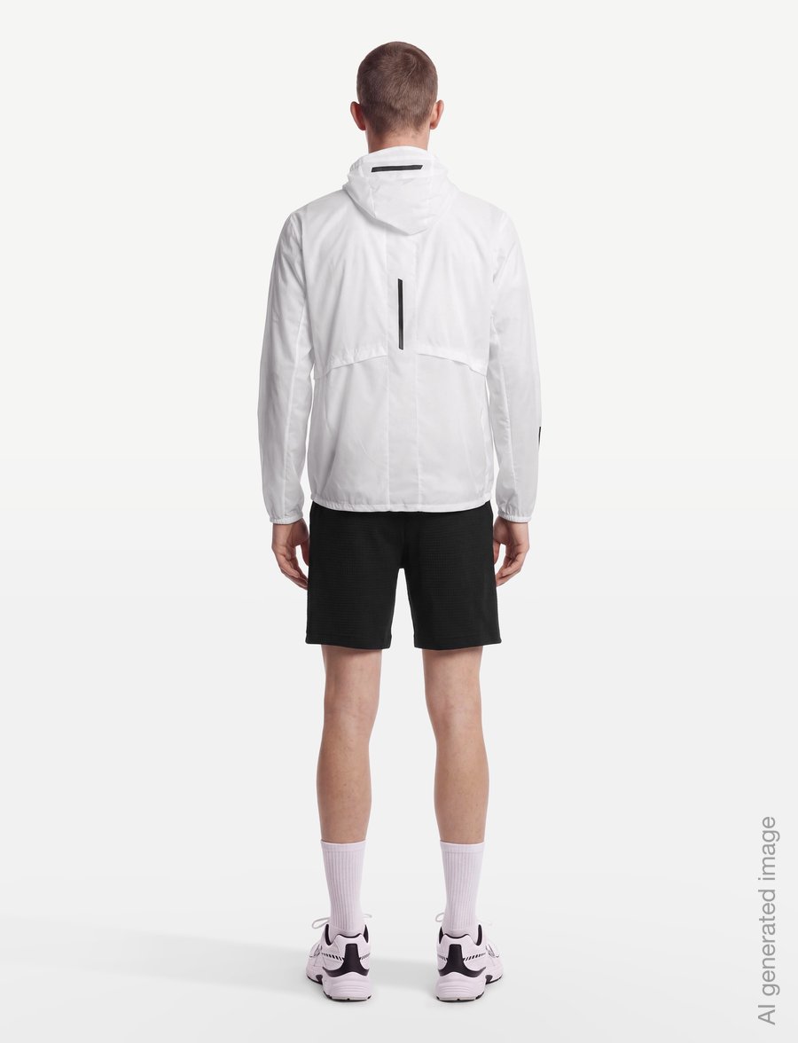 Swix - Pace Wind Light Hooded Jacket M - friluftsjakker - 00000-bright white - 4