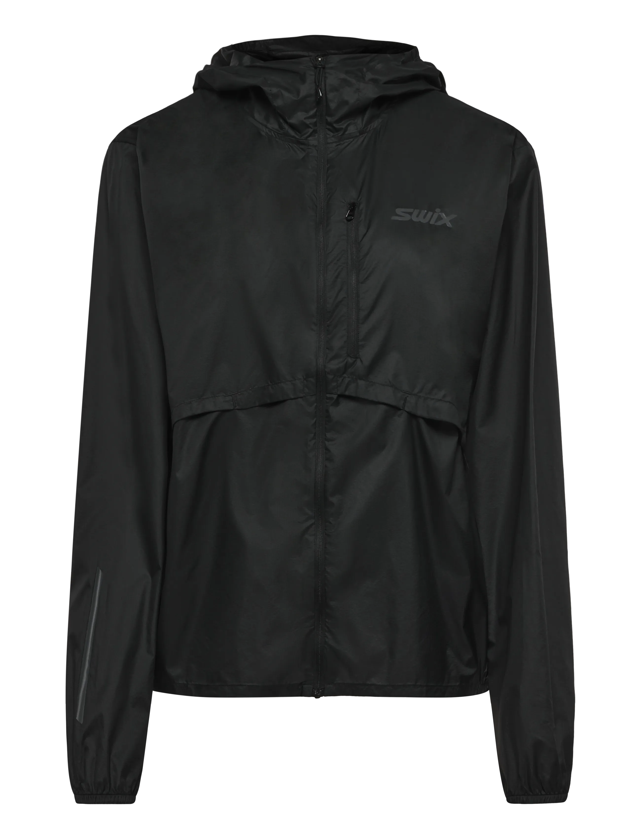 SWIX Pace Wind Hell Hooded Jacke M Schwarz - S - Herren