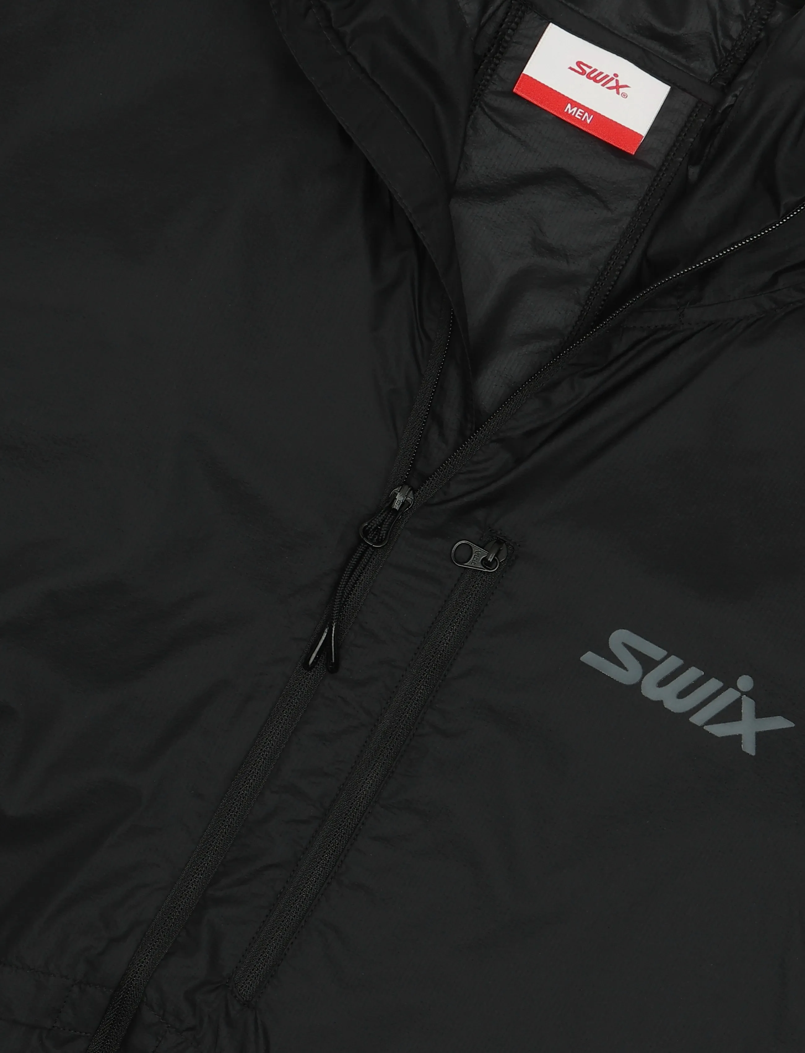 Swix - Pace Wind Light Hooded Jacket M - træningsjakker - 10000-black - 2