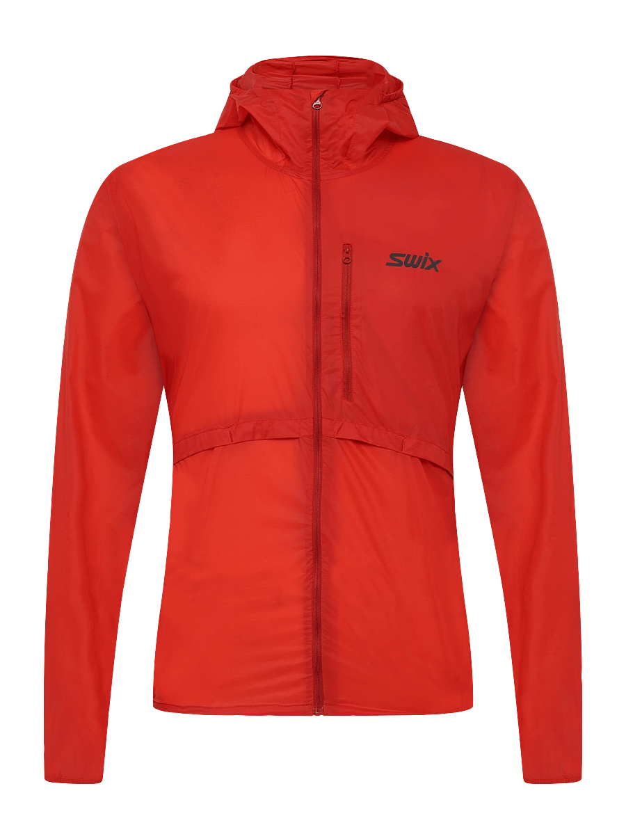 Swix - Pace Wind Light Hooded Jacket M - 99903-lava - 0