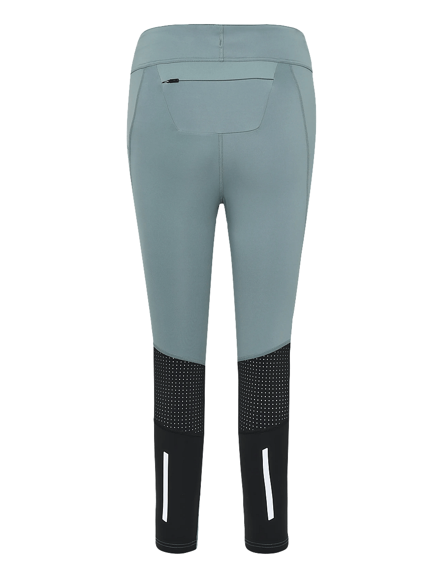 Swix - Pace High Waist Cropped Tights W - lauftights - 71602-dark fog - 1