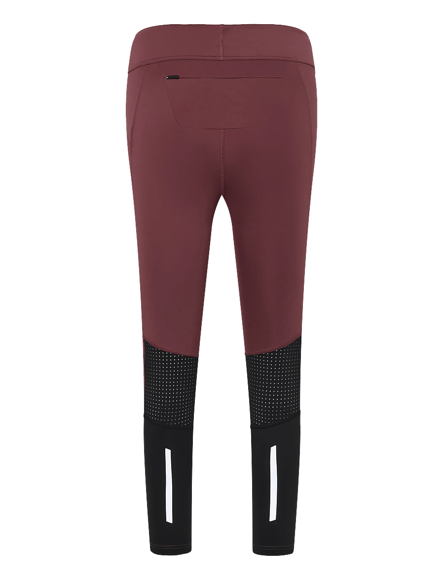 Swix - Pace High Waist Cropped Tights W - lauftights - 80954-plum - 1