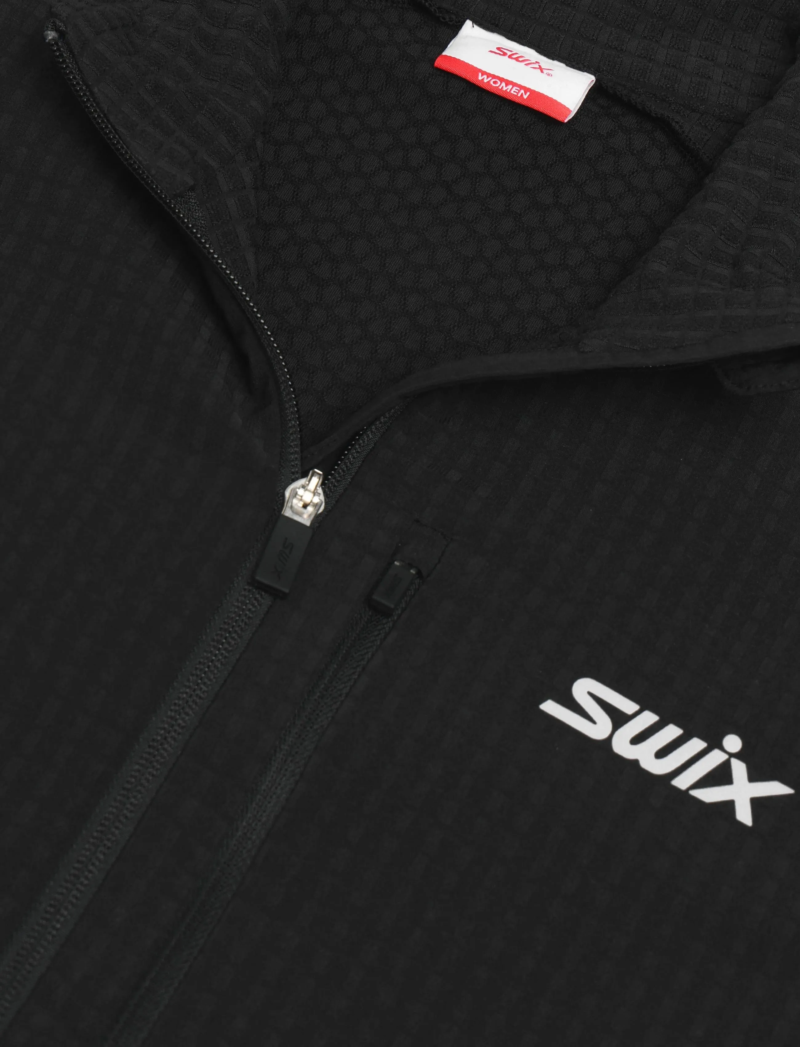 Swix - Pace Hybrid Full Zip Midlayer W - sportjacken - 10000-black - 2