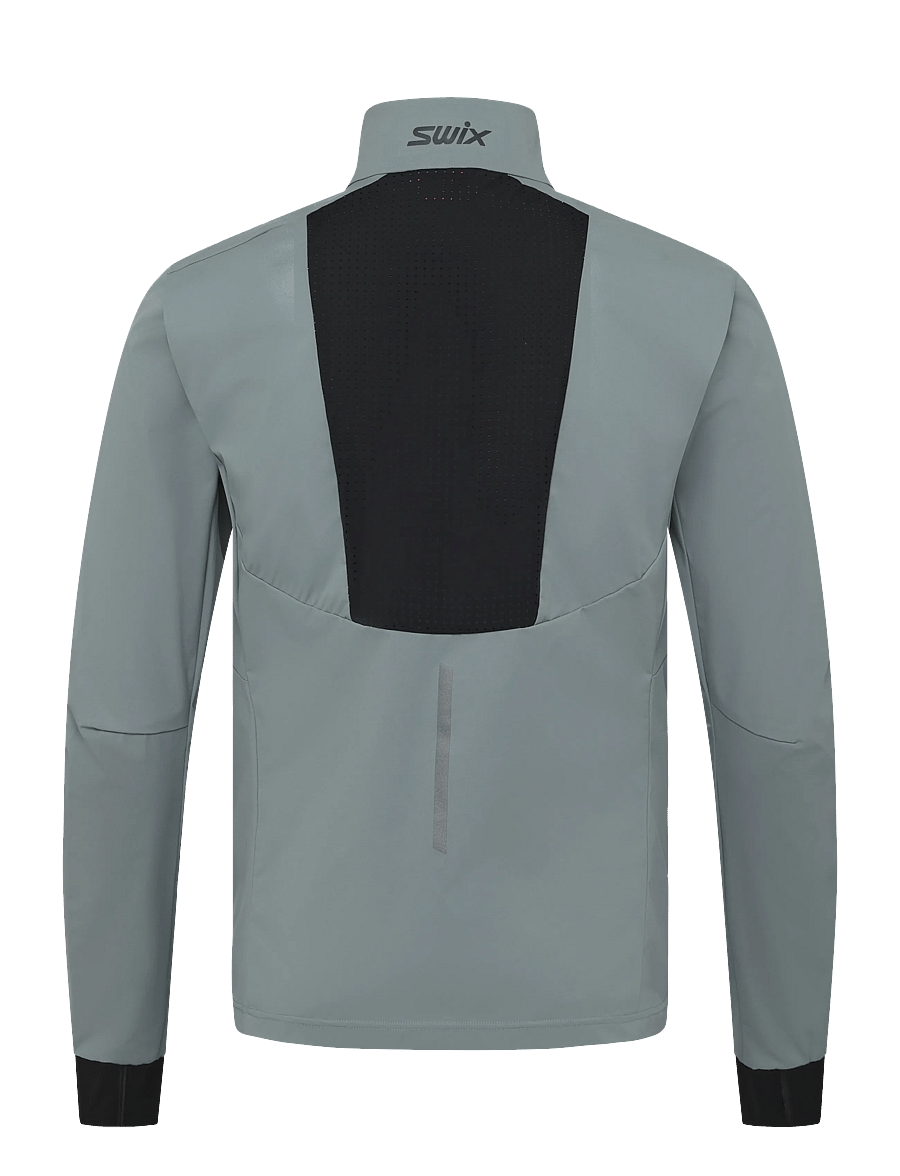 Swix - Pace Wind Jacket M - outdoor jacken - 71602-dark fog - 1