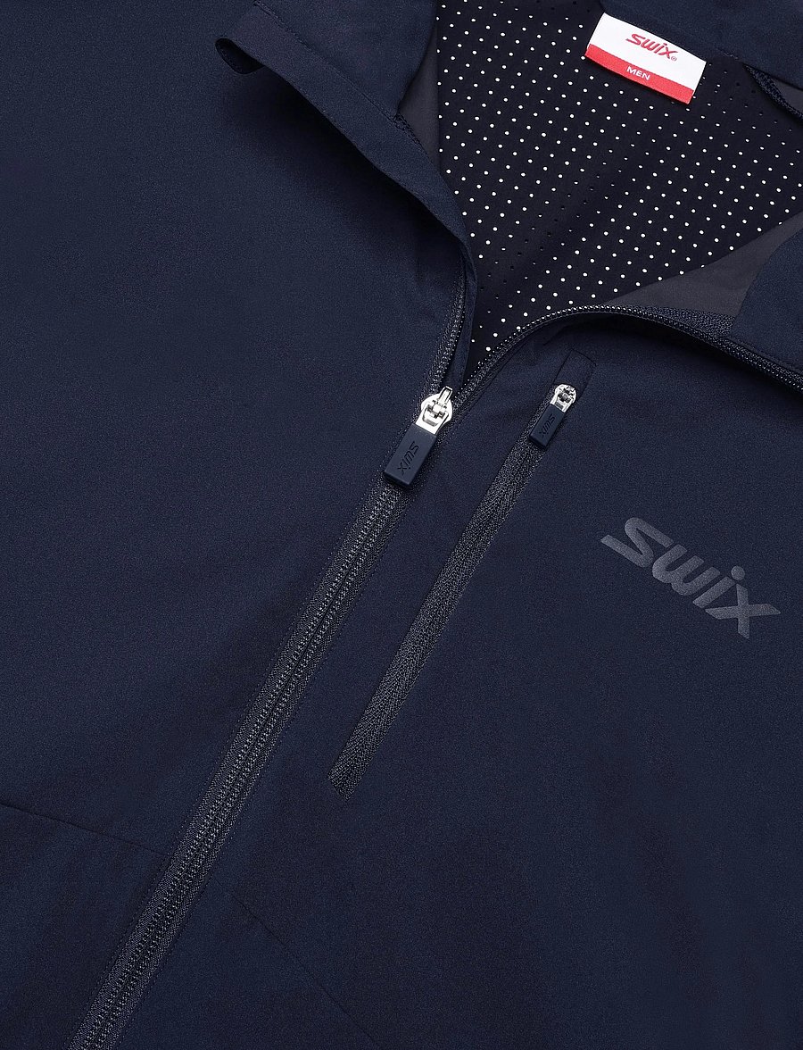 Swix - Pace Wind Jacket M - outdoor jacken - 75112-dark navy/black - 2