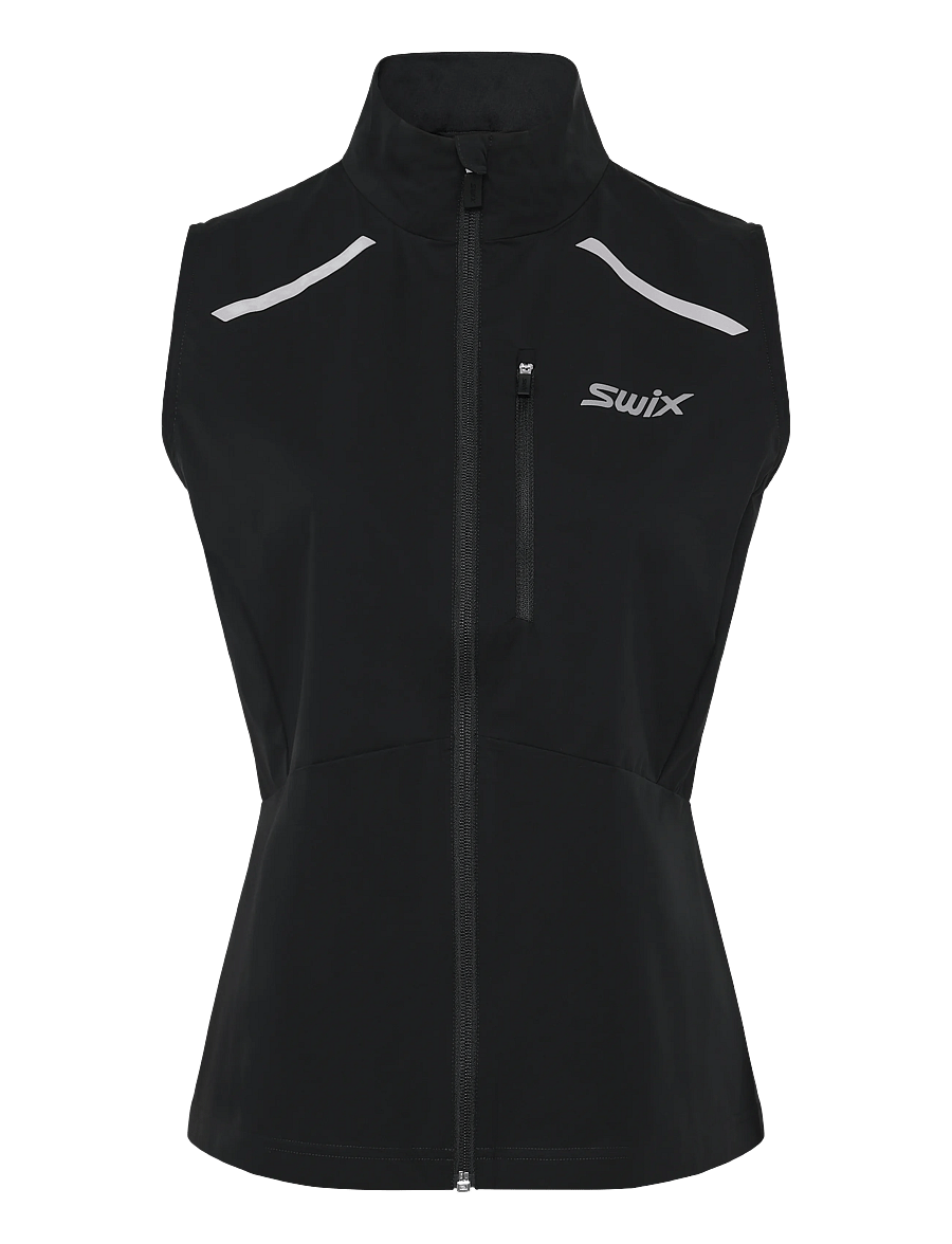 Swix - Pace Wind Vest W - outdoor - 10000-black - 0