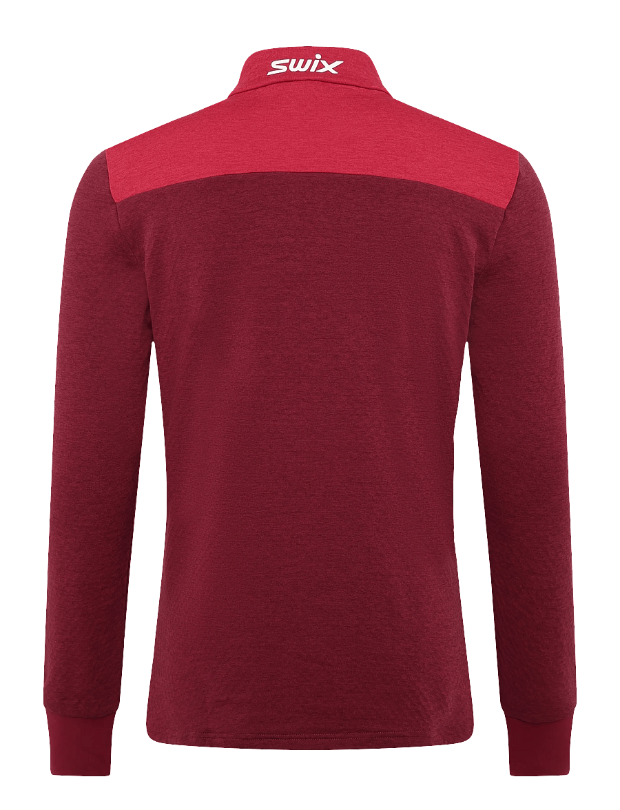 Swix - Nordic Midlayer M - 94306-rhubarb red/swix red - 1