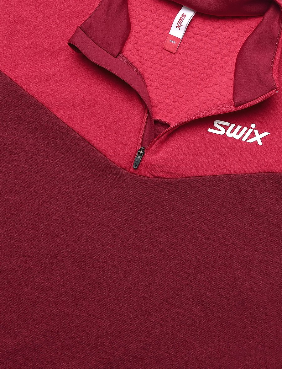 Swix - Nordic Midlayer M - 94306-rhubarb red/swix red - 2