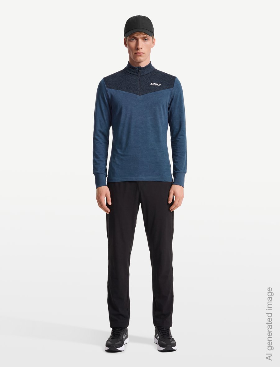 Swix - Nordic Midlayer M - 75400-lake blue - 0