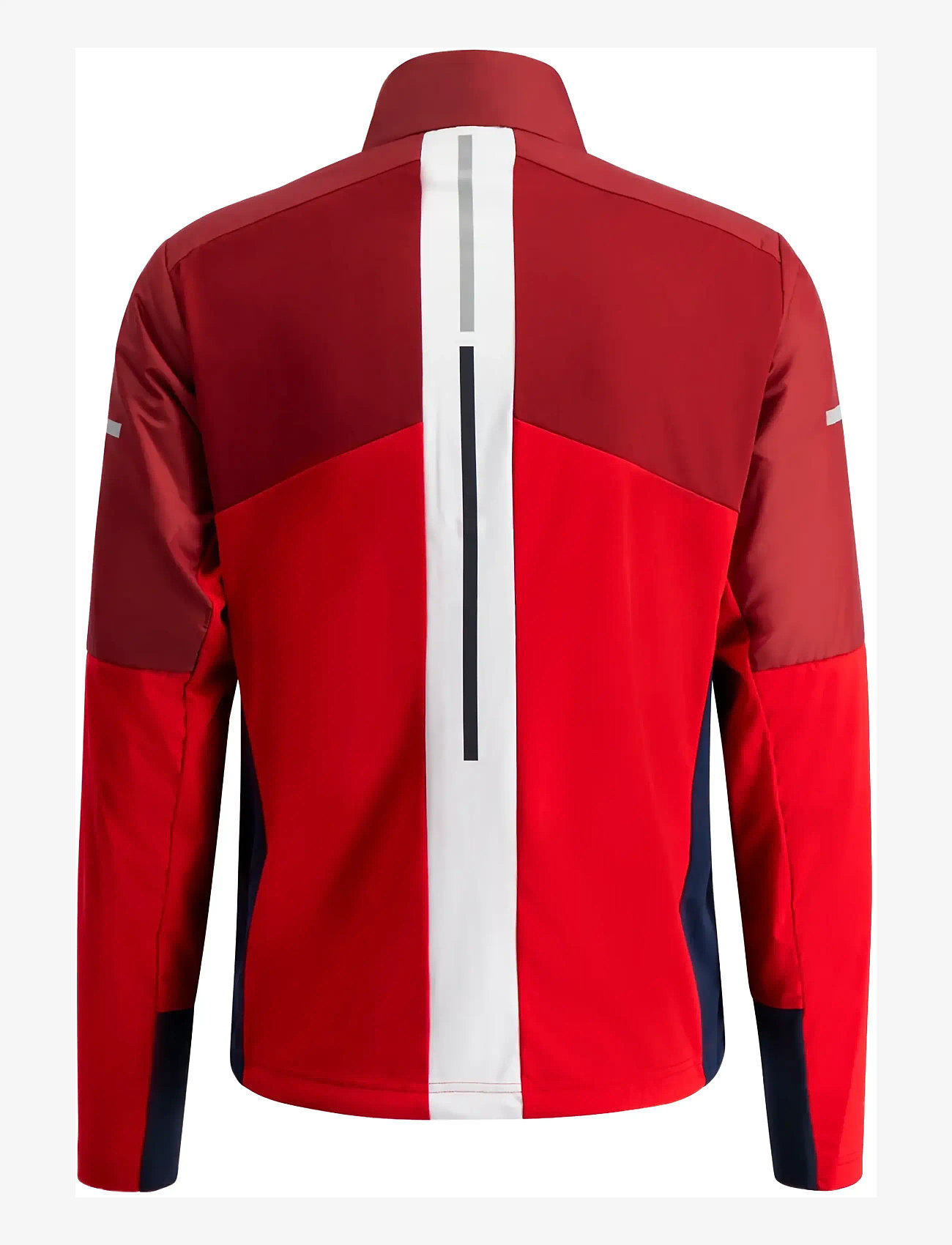 Swix - Nordic Warm Hybrid Jacket M - skidjackor - 94306-rhubarb red/swix red - 2