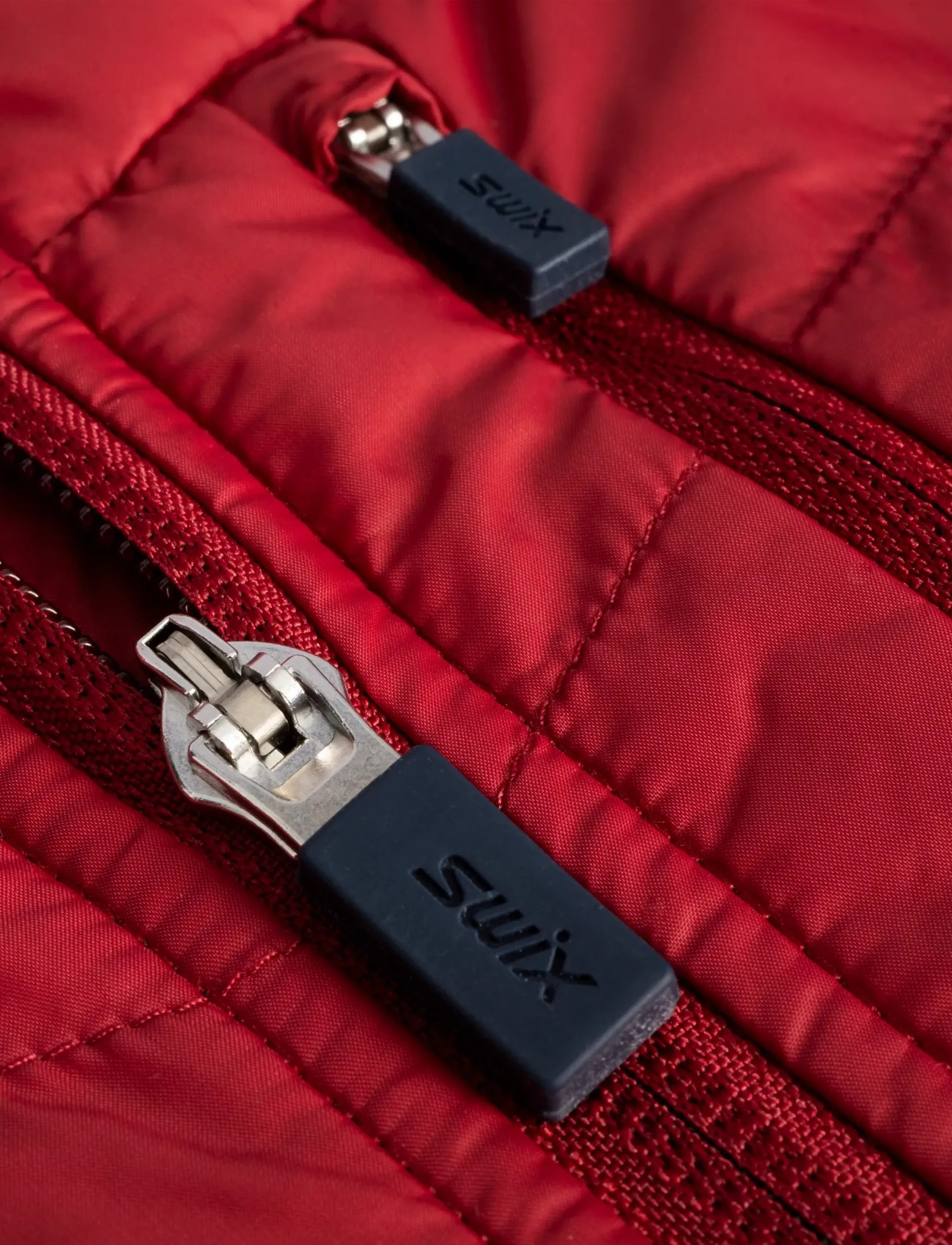 Swix - Nordic Warm Hybrid Jacket M - skijacken - 94306-rhubarb red/swix red - 4