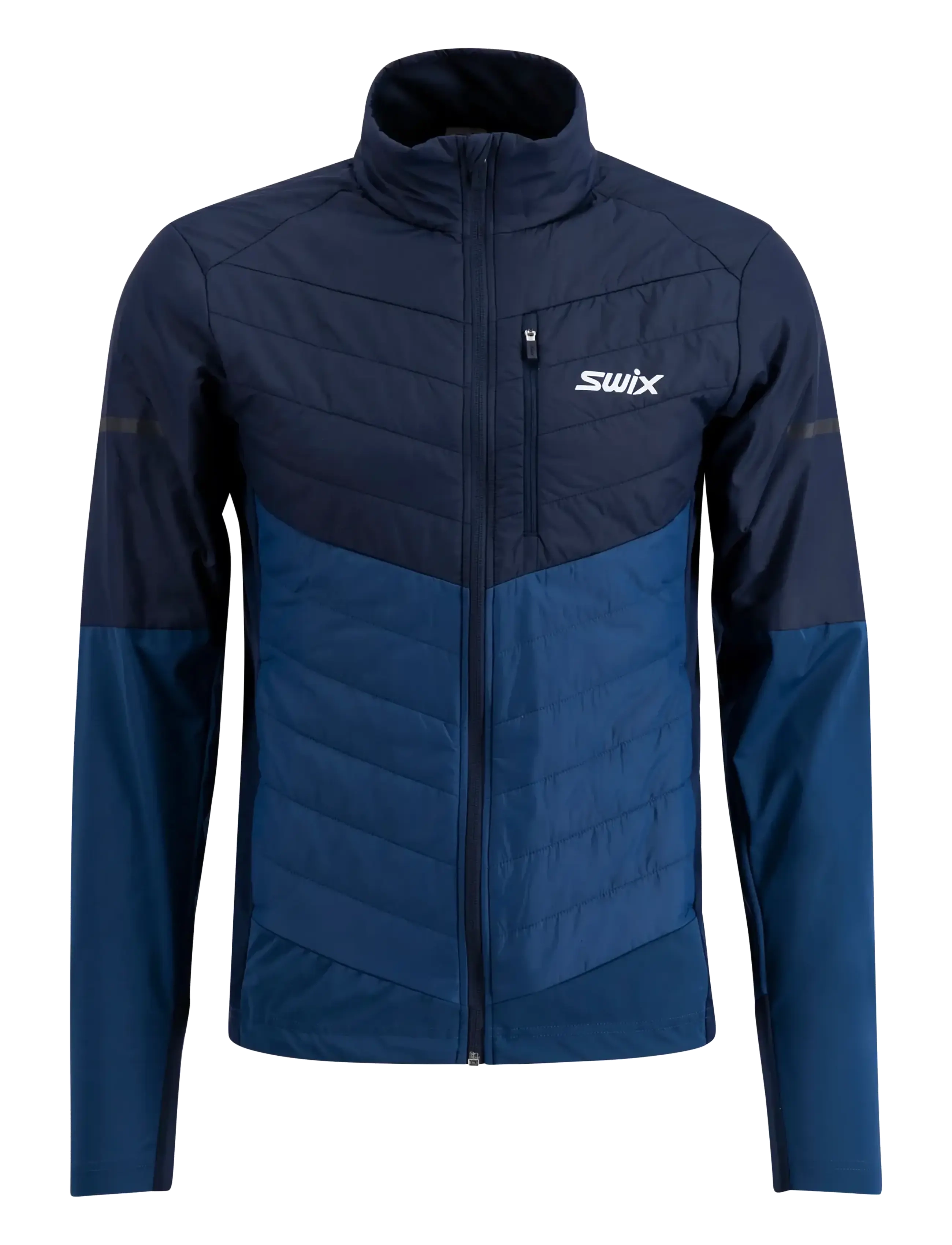 Swix Nordic Warm Hybrid Jacket M - Swix - 75404-LAKE BLUE/DARK NAVY / navy