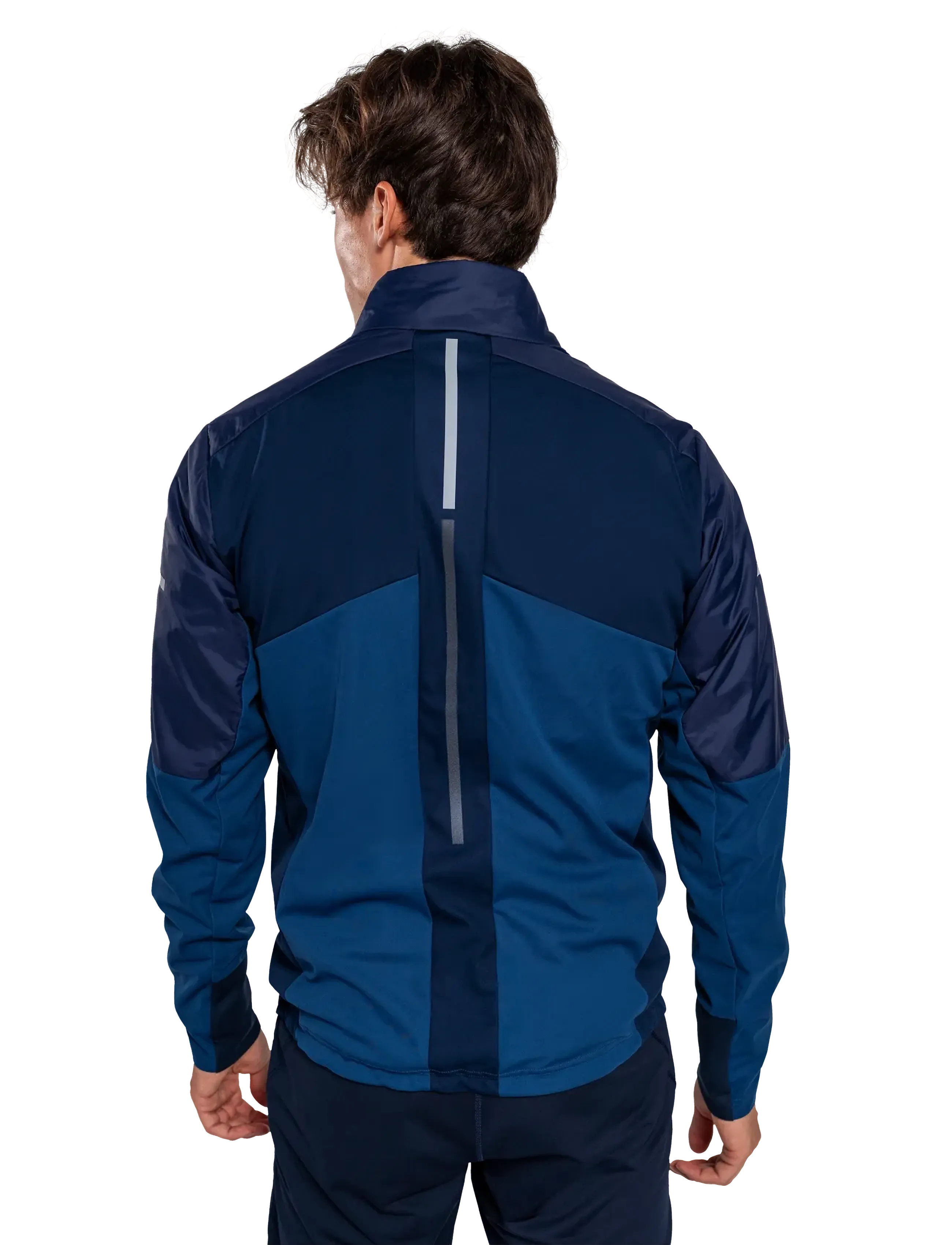 Swix - Nordic Warm Hybrid Jacket M - skijakker - 75404-lake blue/dark navy - 3