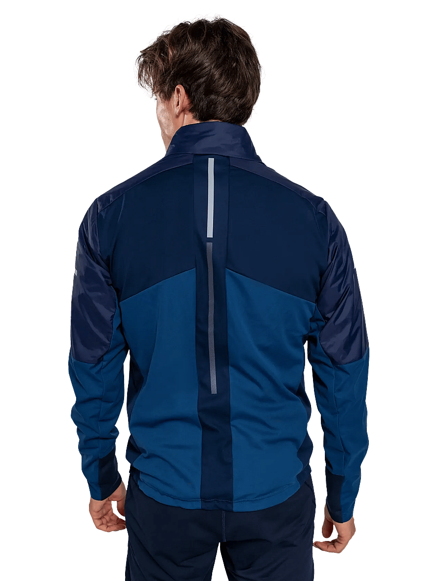 Swix - Nordic Warm Hybrid Jacket M - skijakker - 75404-lake blue/dark navy - 3