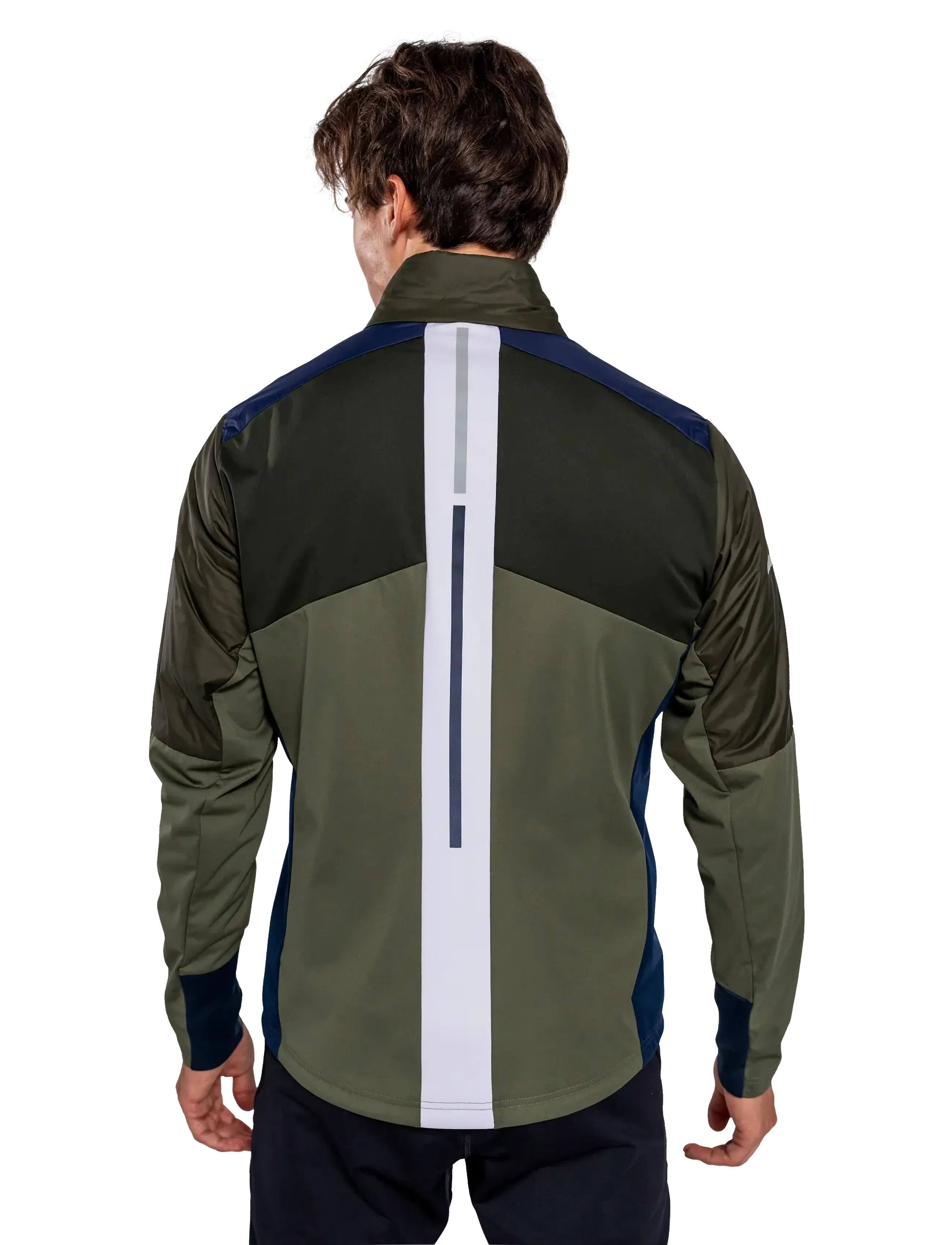 Swix - Nordic Warm Hybrid Jacket M - skijakker - 48101-olive/dark olive - 3