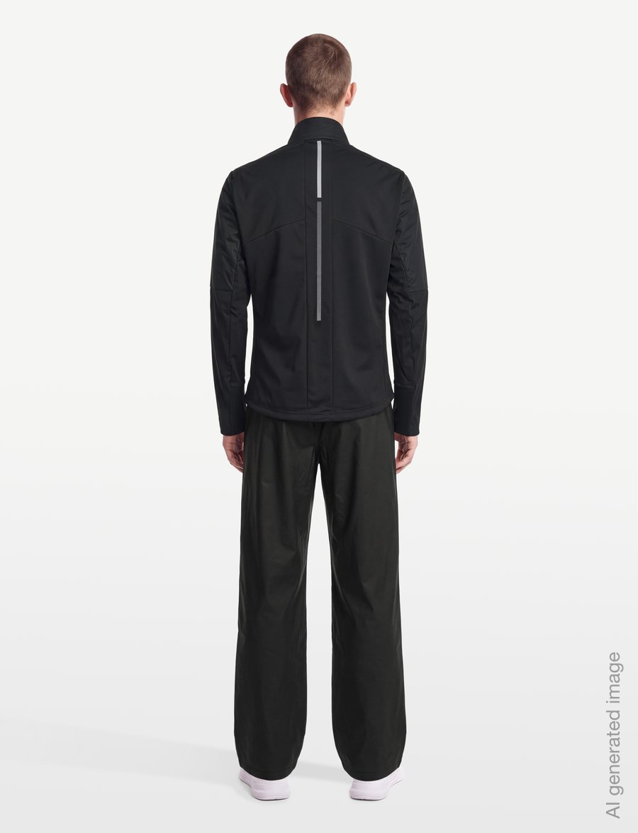 Swix - Nordic Warm Hybrid Jacket M - skijakker - 10120-jet black - 4