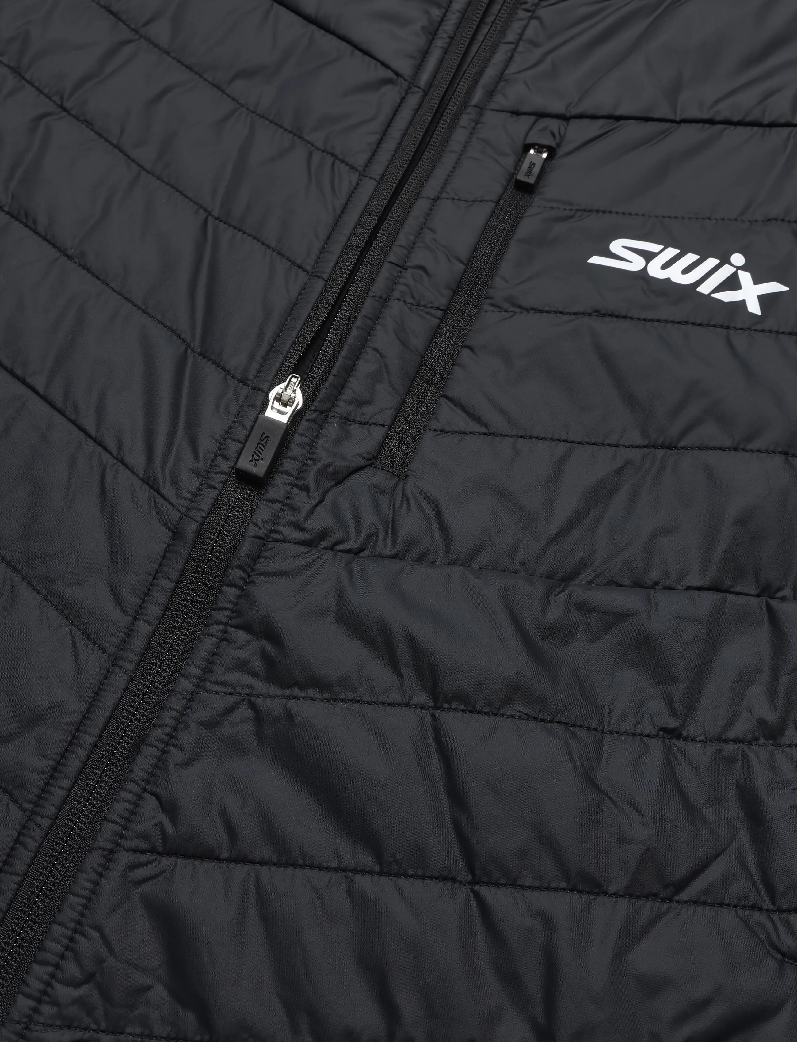 Swix - Nordic Warm Hybrid Jacket M - skijacken - 10120-jet black - 3