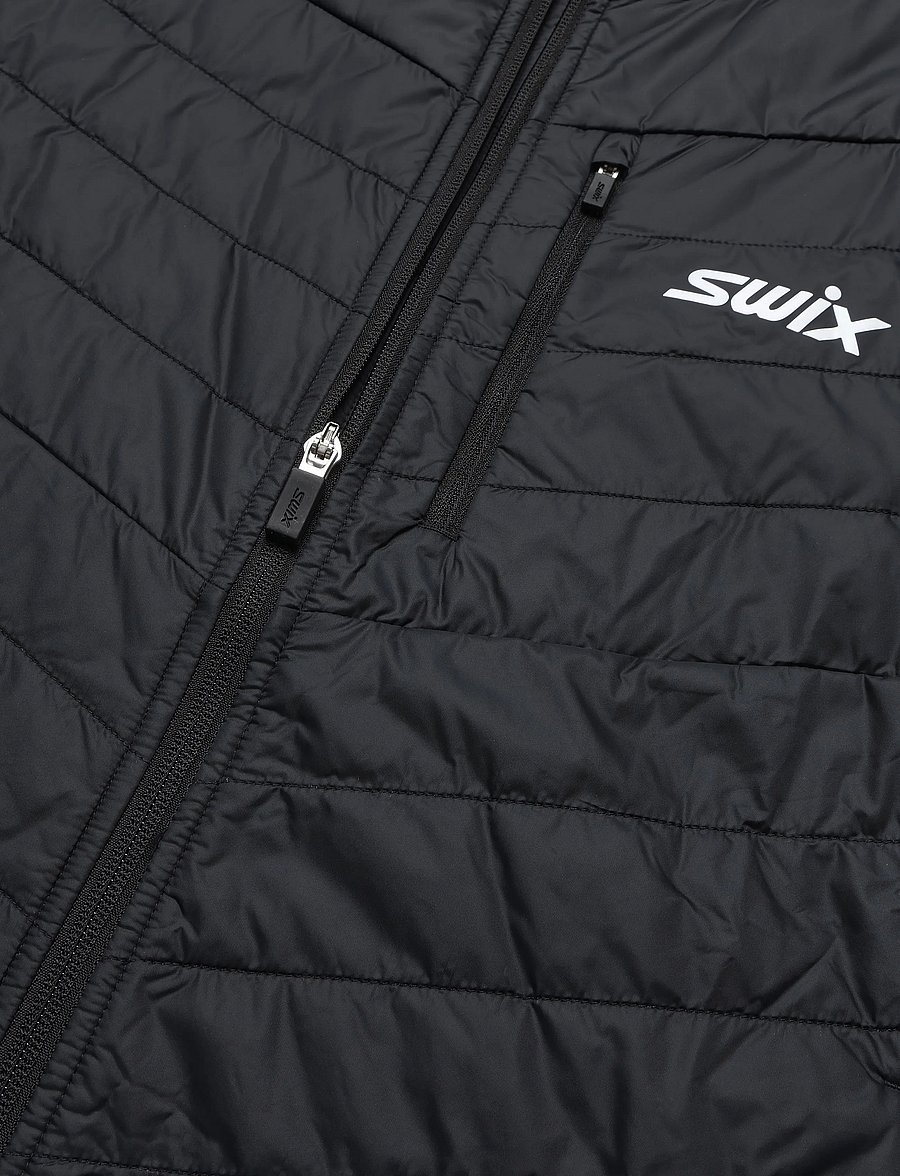 Swix - Nordic Warm Hybrid Jacket M - skidjackor - 10120-jet black - 3