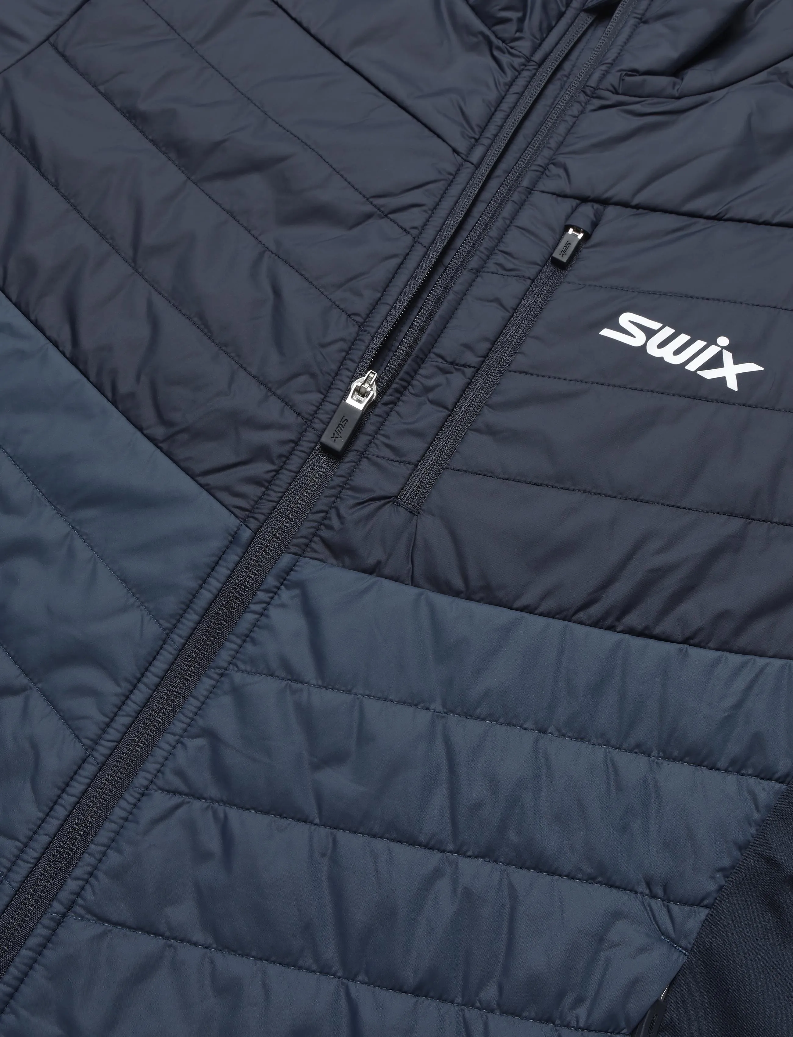 Swix - Nordic Warm Hybrid Jacket M - skijakker - 75400-lake blue - 3