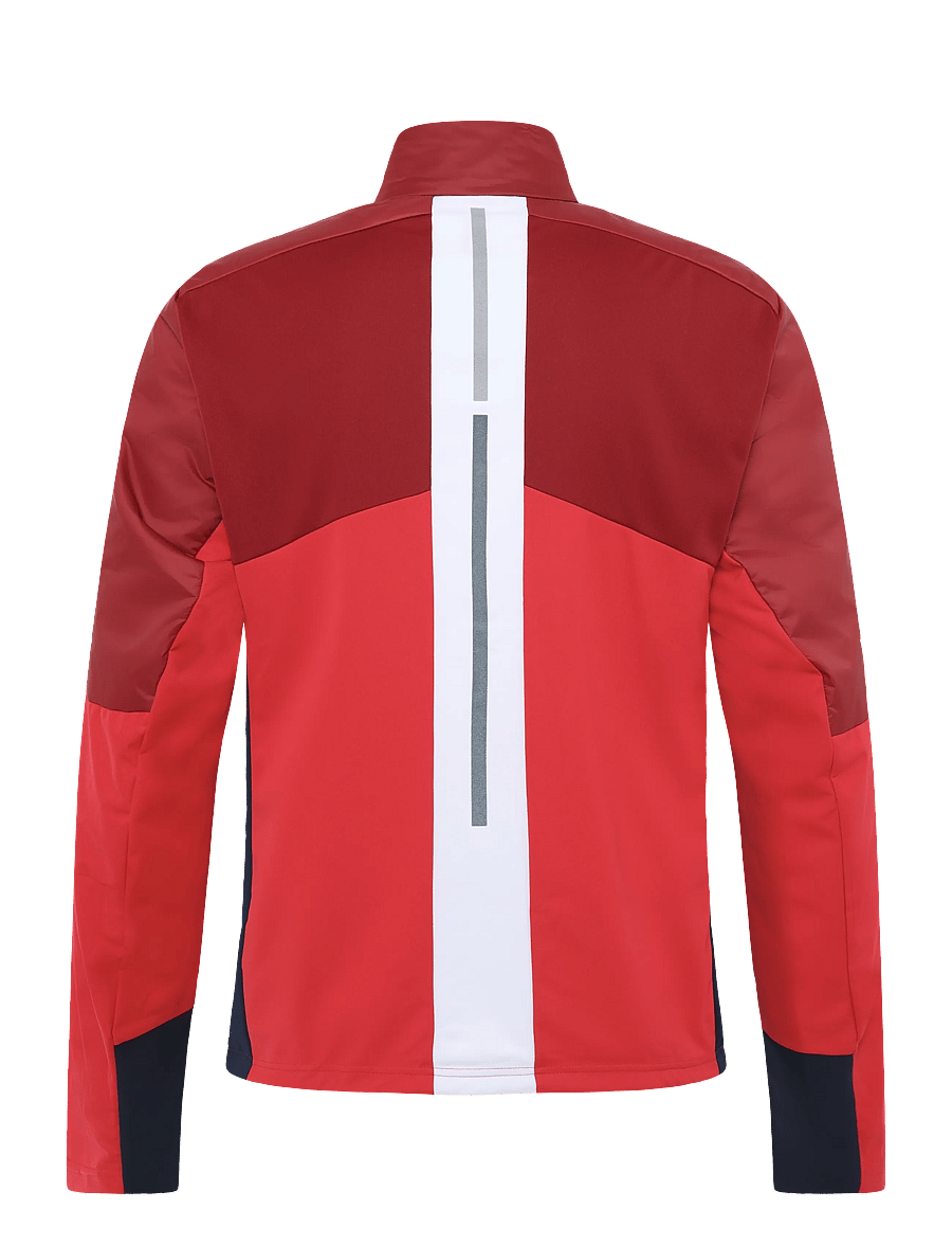 Swix - Nordic Warm Hybrid Jacket M - 94305-rhubarb red - 1