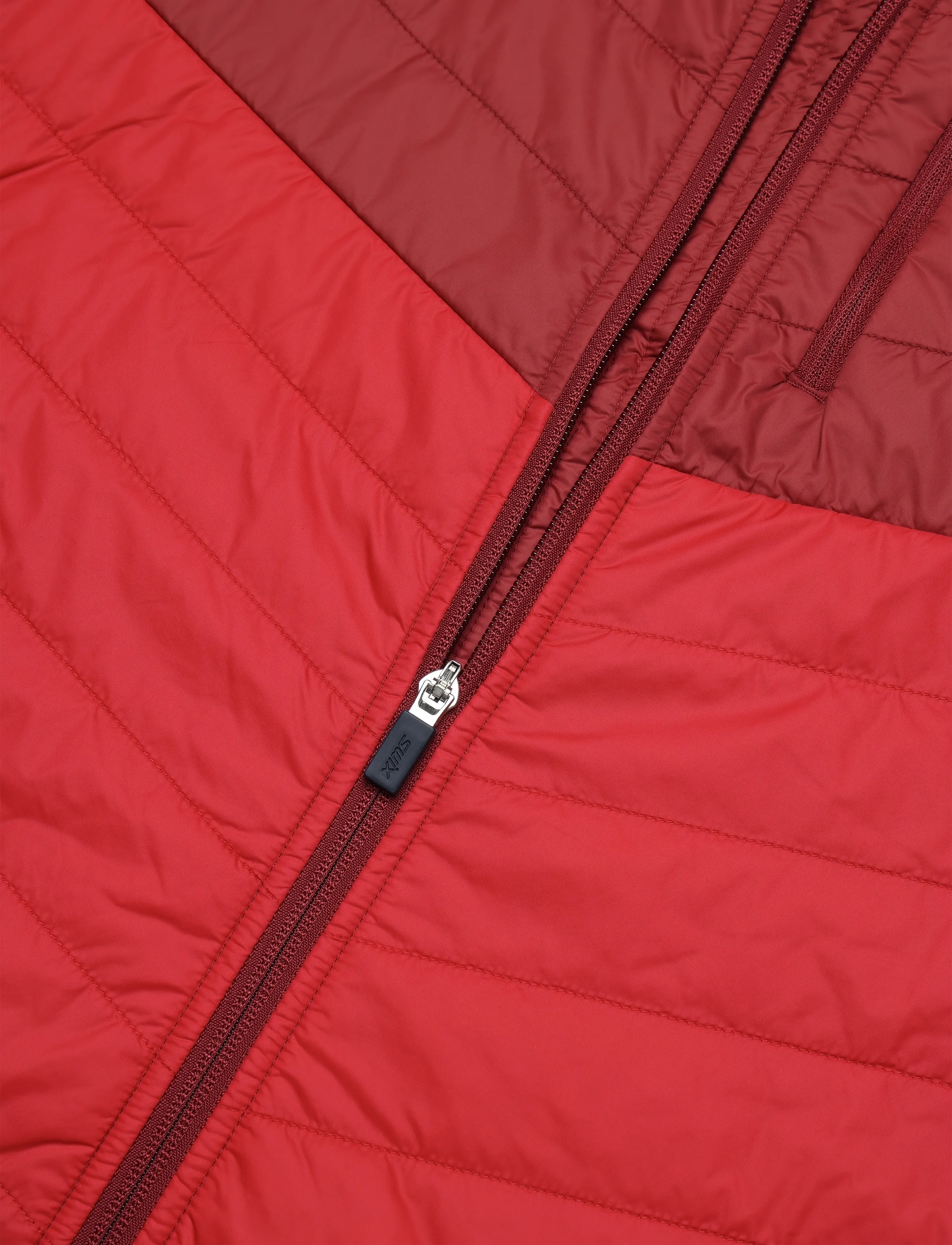 Swix - Nordic Warm Hybrid Jacket M - 94305-rhubarb red - 3