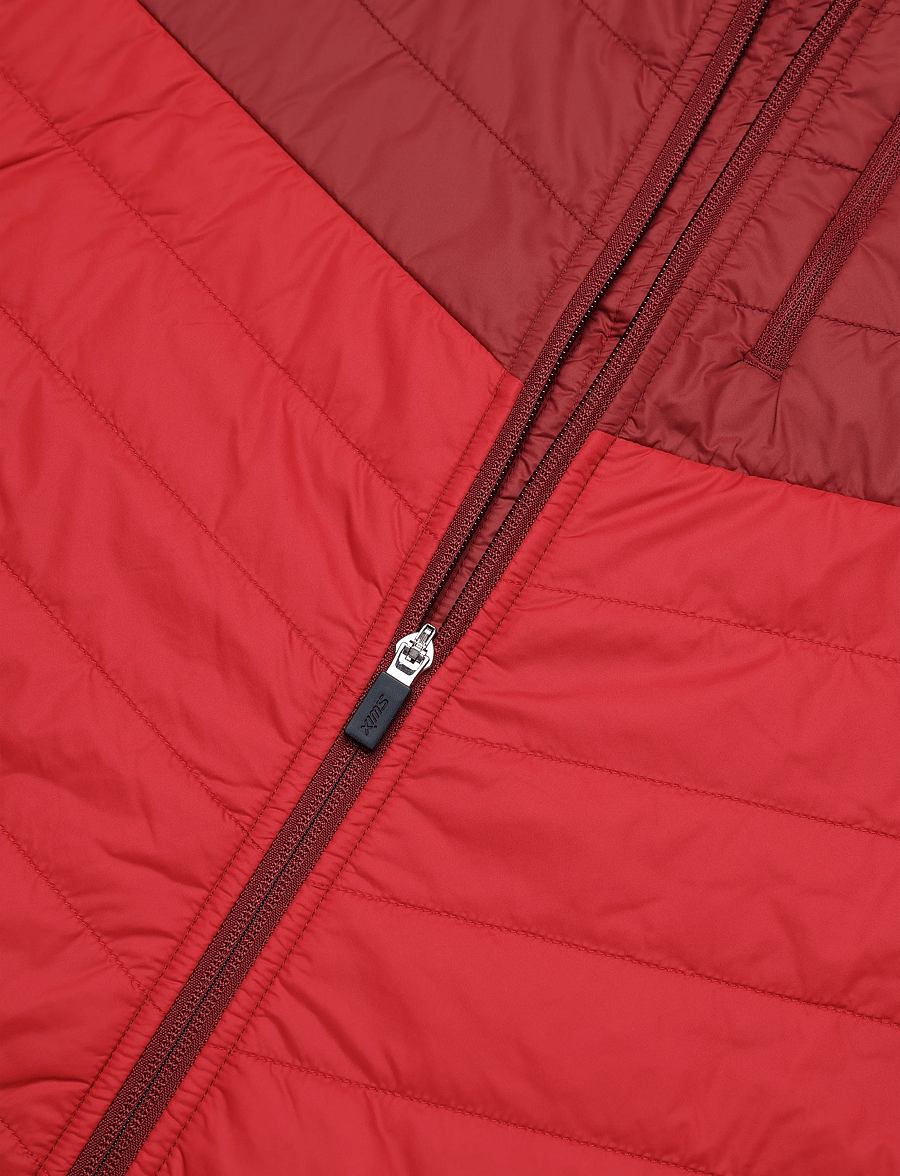 Swix - Nordic Warm Hybrid Jacket M - 94305-rhubarb red - 3