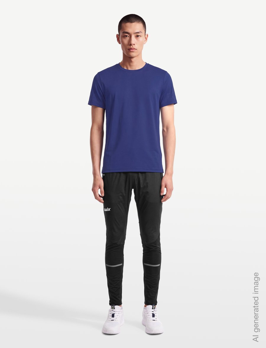 Swix - Nordic Warm Hybrid Pants M - trainingshosen - 10000-black - 0