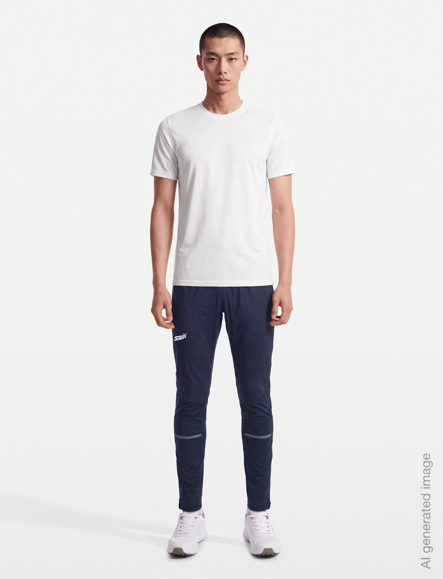 Swix - Nordic Warm Hybrid Pants M - træningsbukser - 75100-dark navy - 0