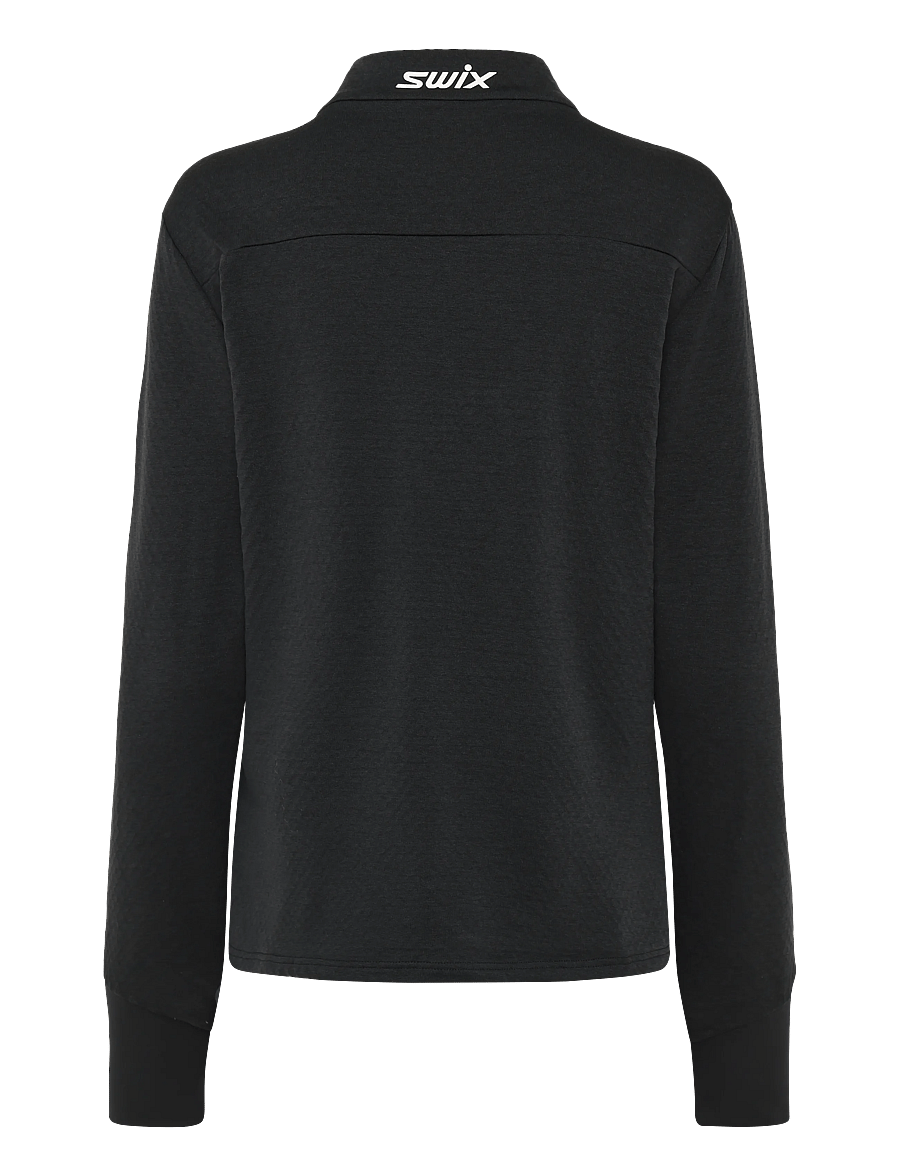 Swix - Nordic Midlayer W - pikkade varrukatega alussärgid - 10120-jet black - 1