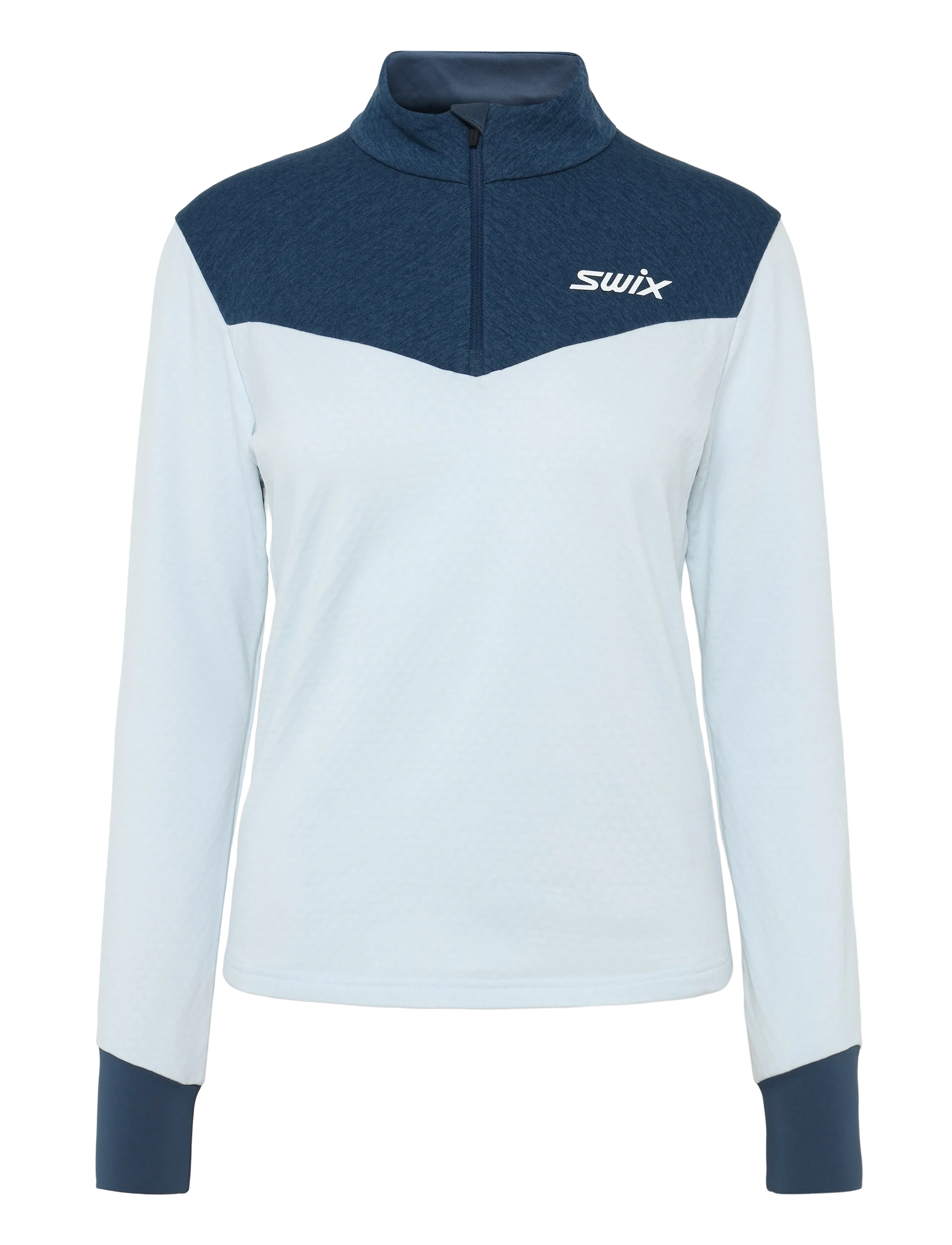 Swix Nordic Midlayer W - Langarmshirts - 71022-BALLAD BLUE / blue