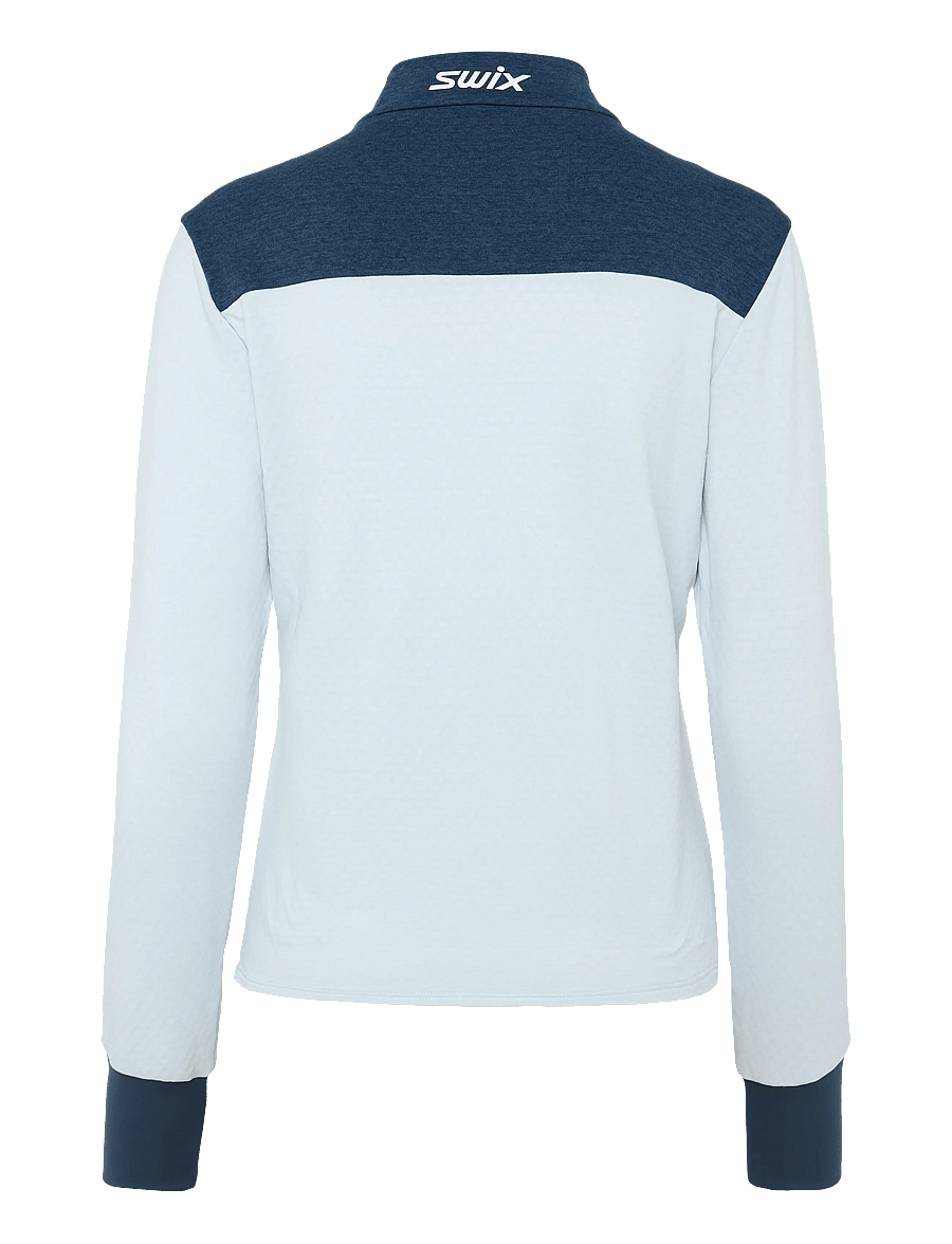 Swix - Nordic Midlayer W - langarmshirts - 71022-ballad blue - 1