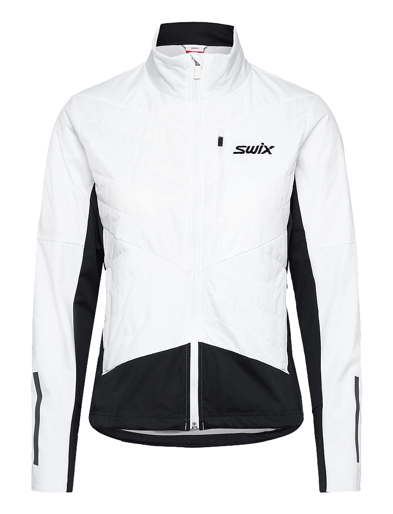 Swix - Nordic Warm Hybrid Jacket W - skidkläder - 00000-bright white - 0