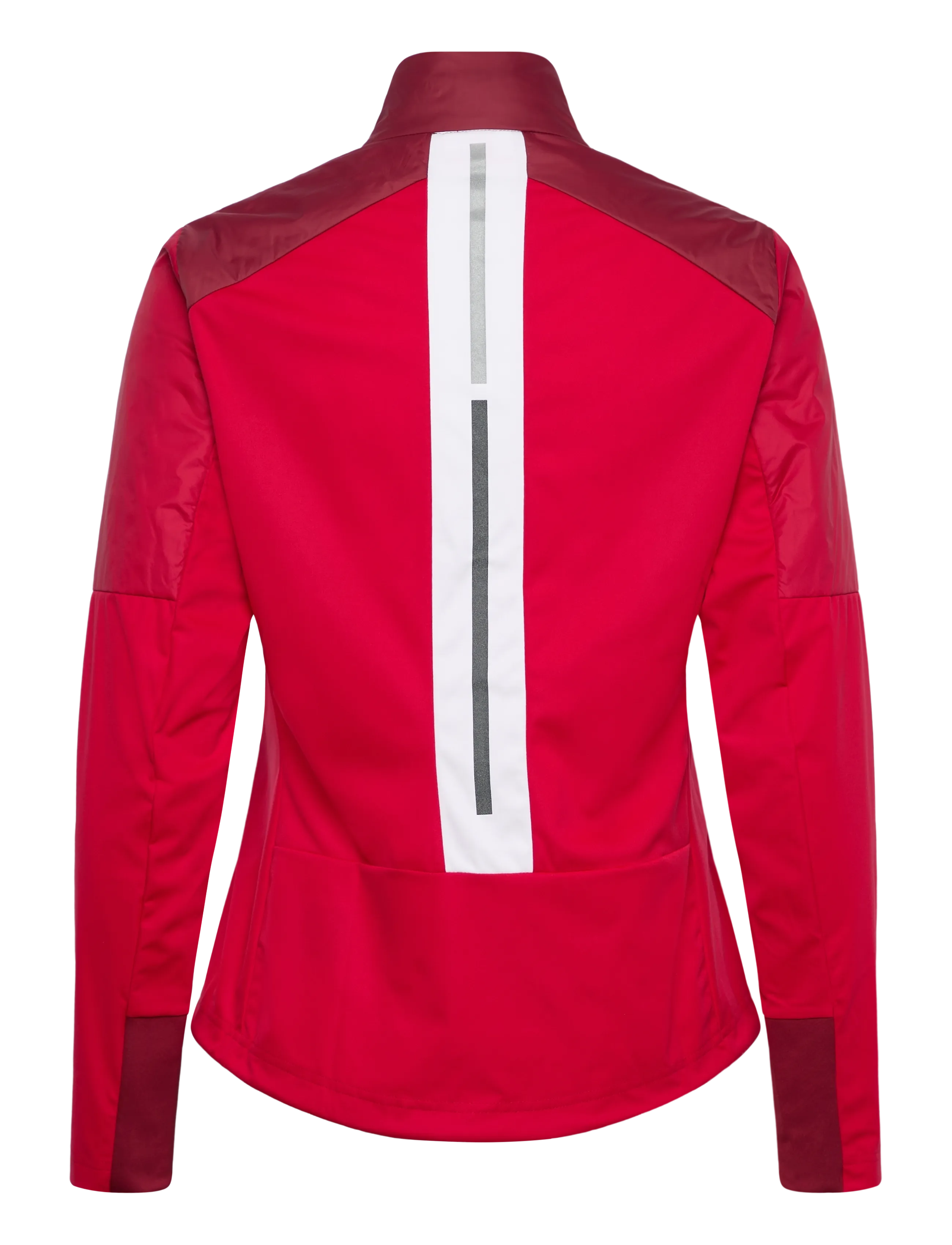 Swix - Nordic Warm Hybrid Jacket W - casual jackor - 94306-rhubarb red/swix red - 1